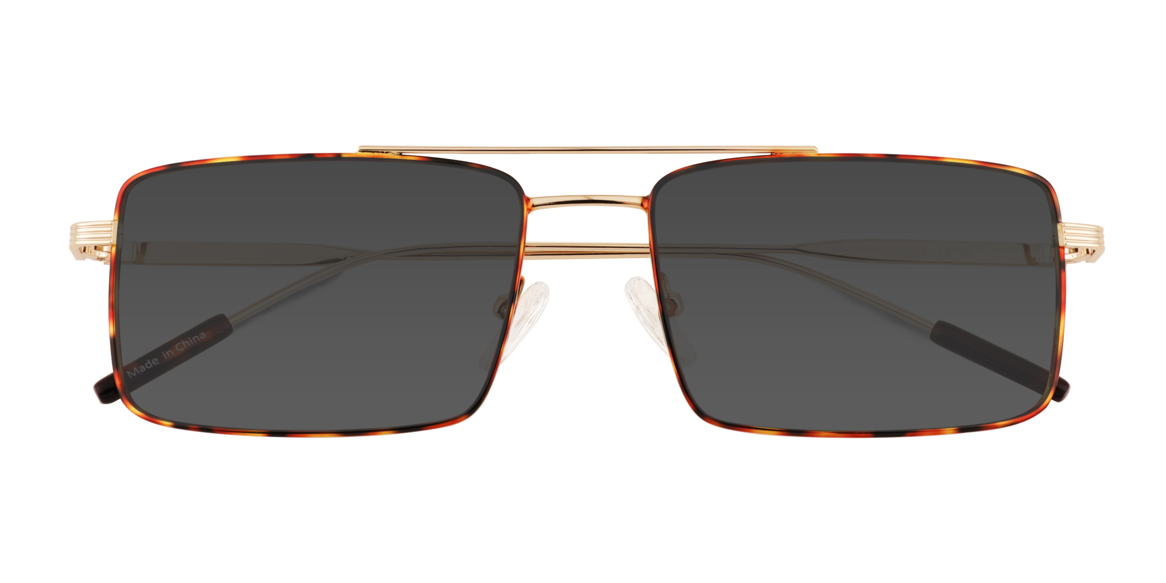 Tortoise Gold Dylan - Metal Sunglasses