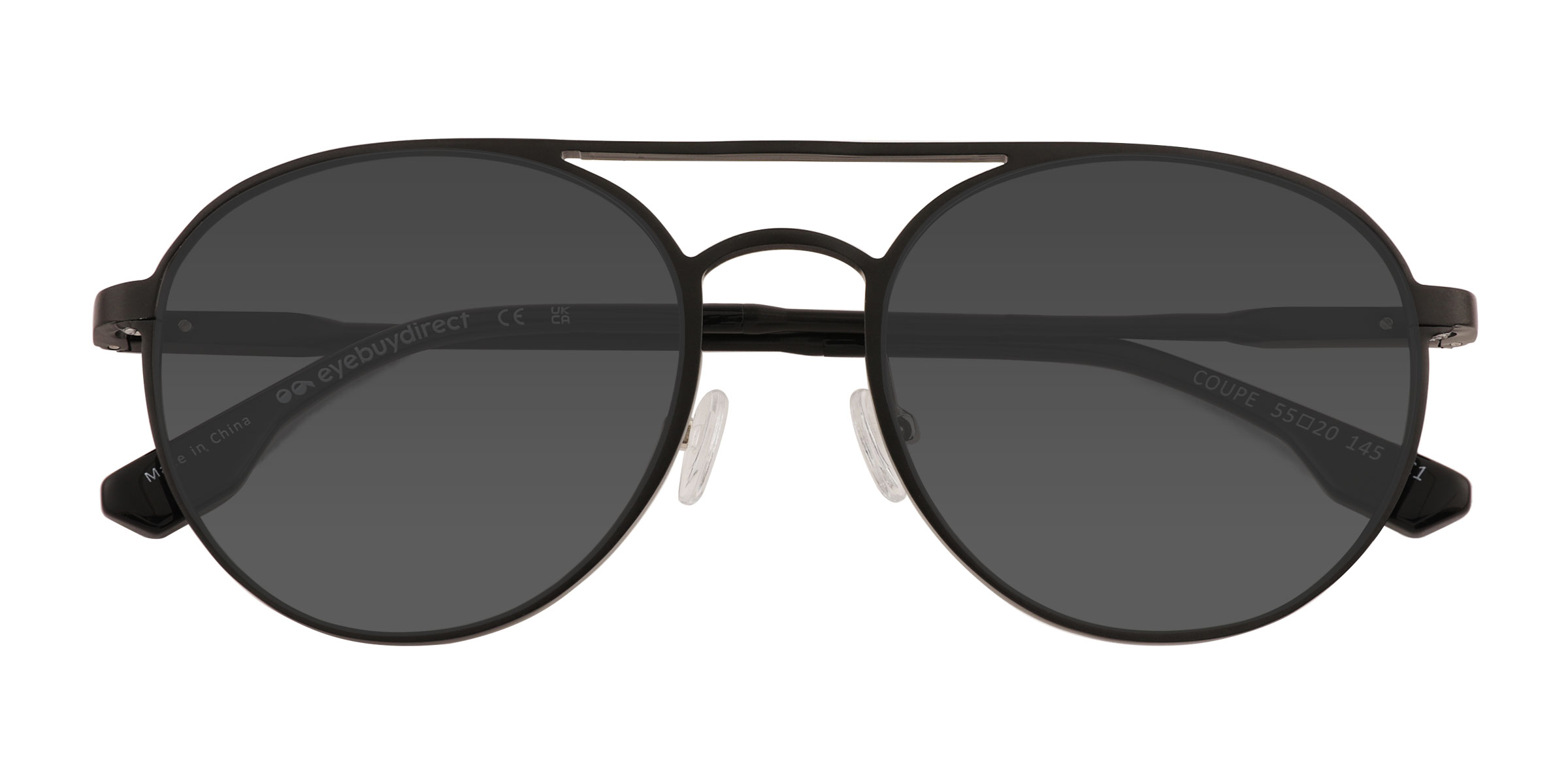 Matte Black Coupe - Aluminium-alloy Sunglasses