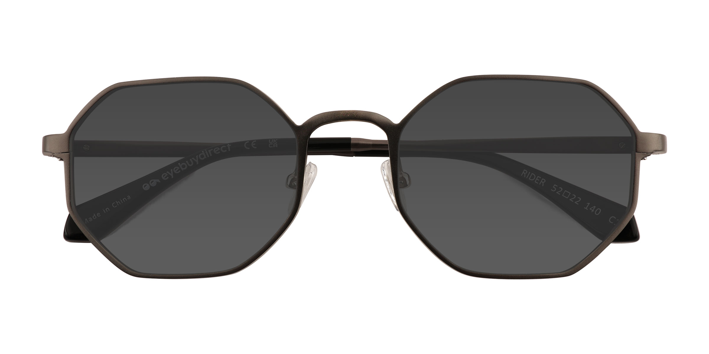 Matte Gunmetal Rider - Aluminium-alloy Sunglasses