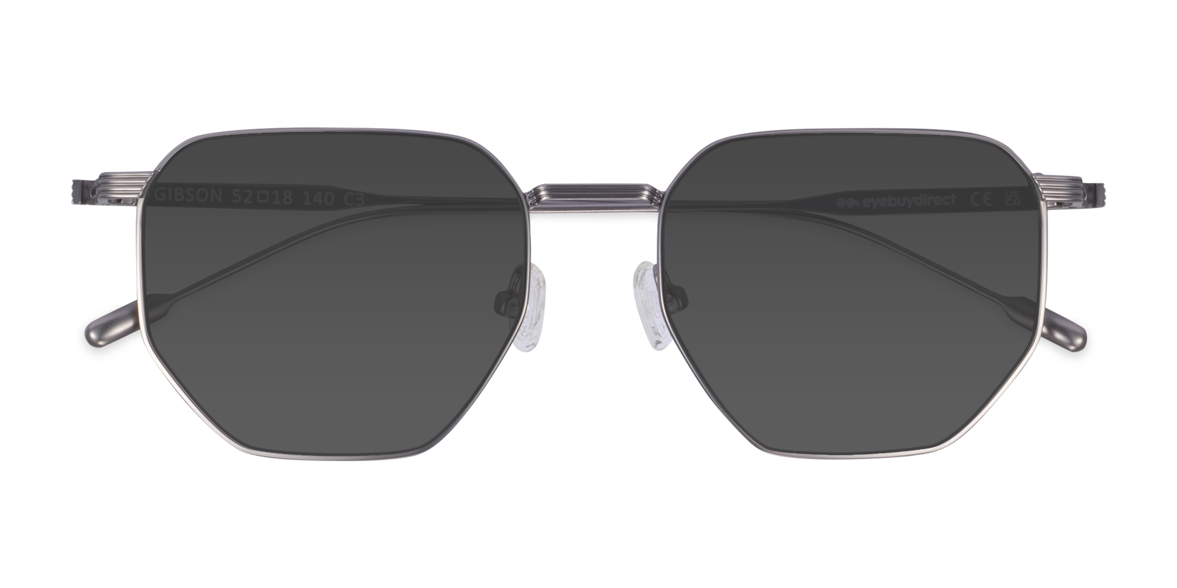 Silver Gibson - Metal Sunglasses