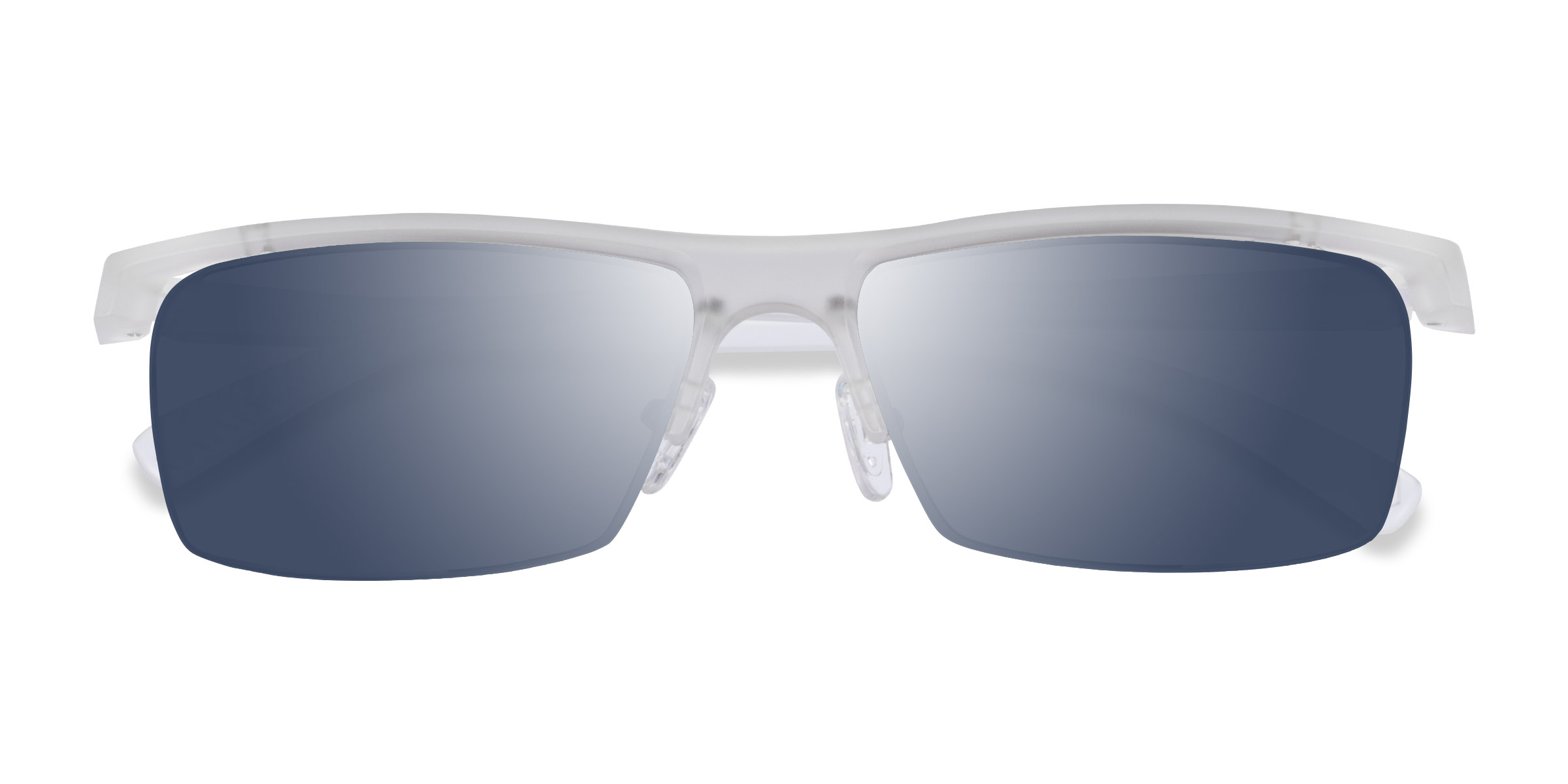 Matte Clear Turnover - Plastique Lunettes de soleil
