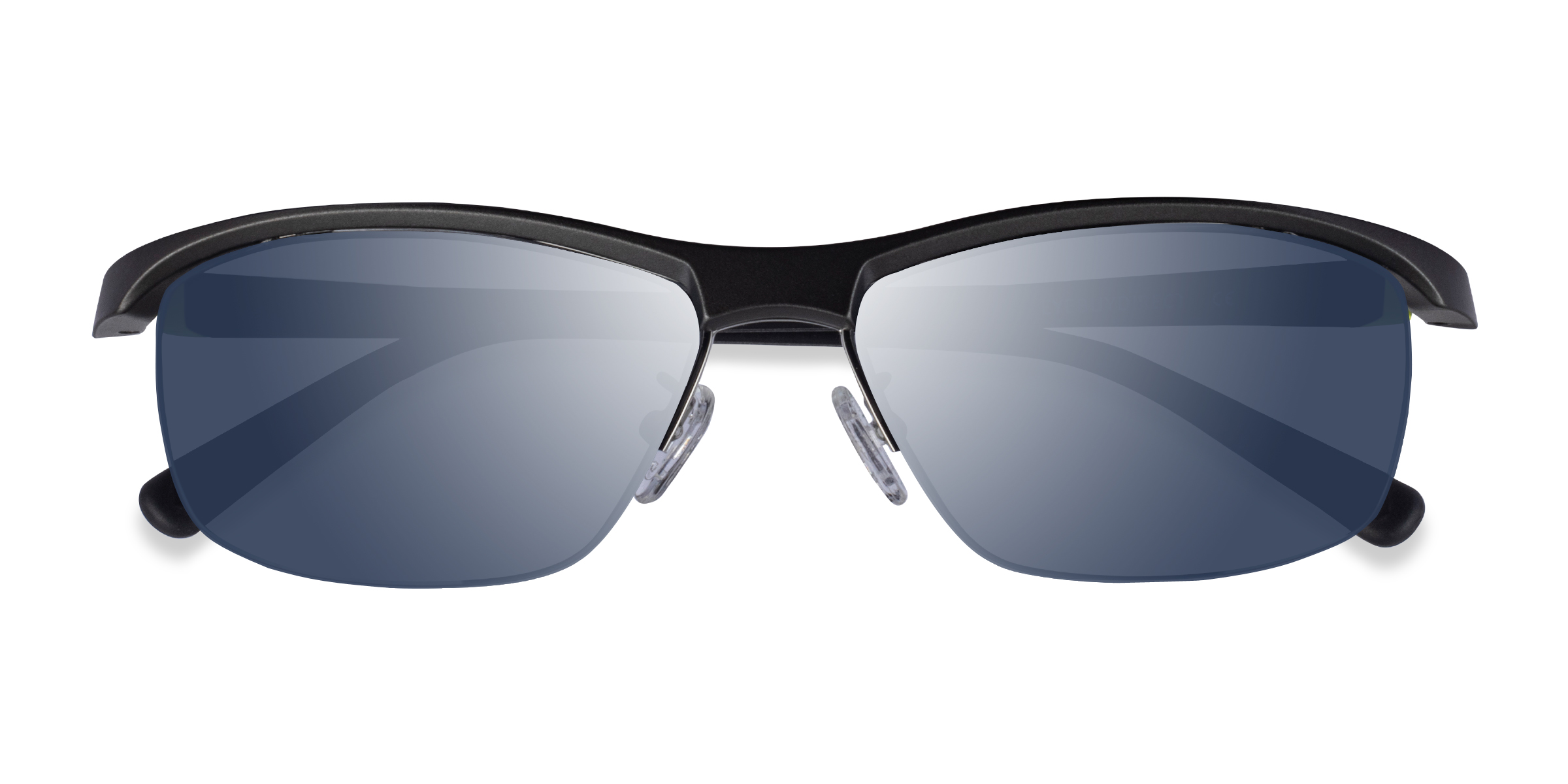Matte Gray Black Yard -  Plastic Sunglasses