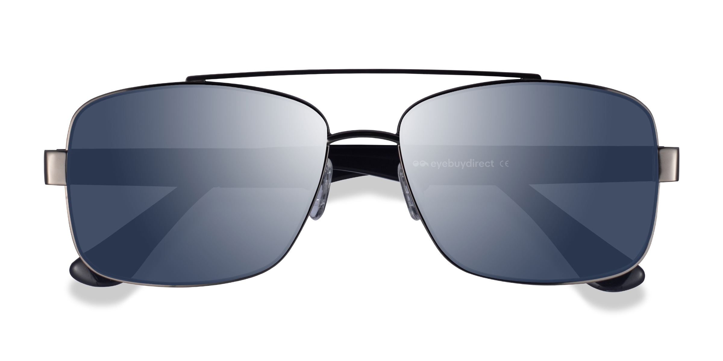 Gunmetal Black Center - Metal Sunglasses