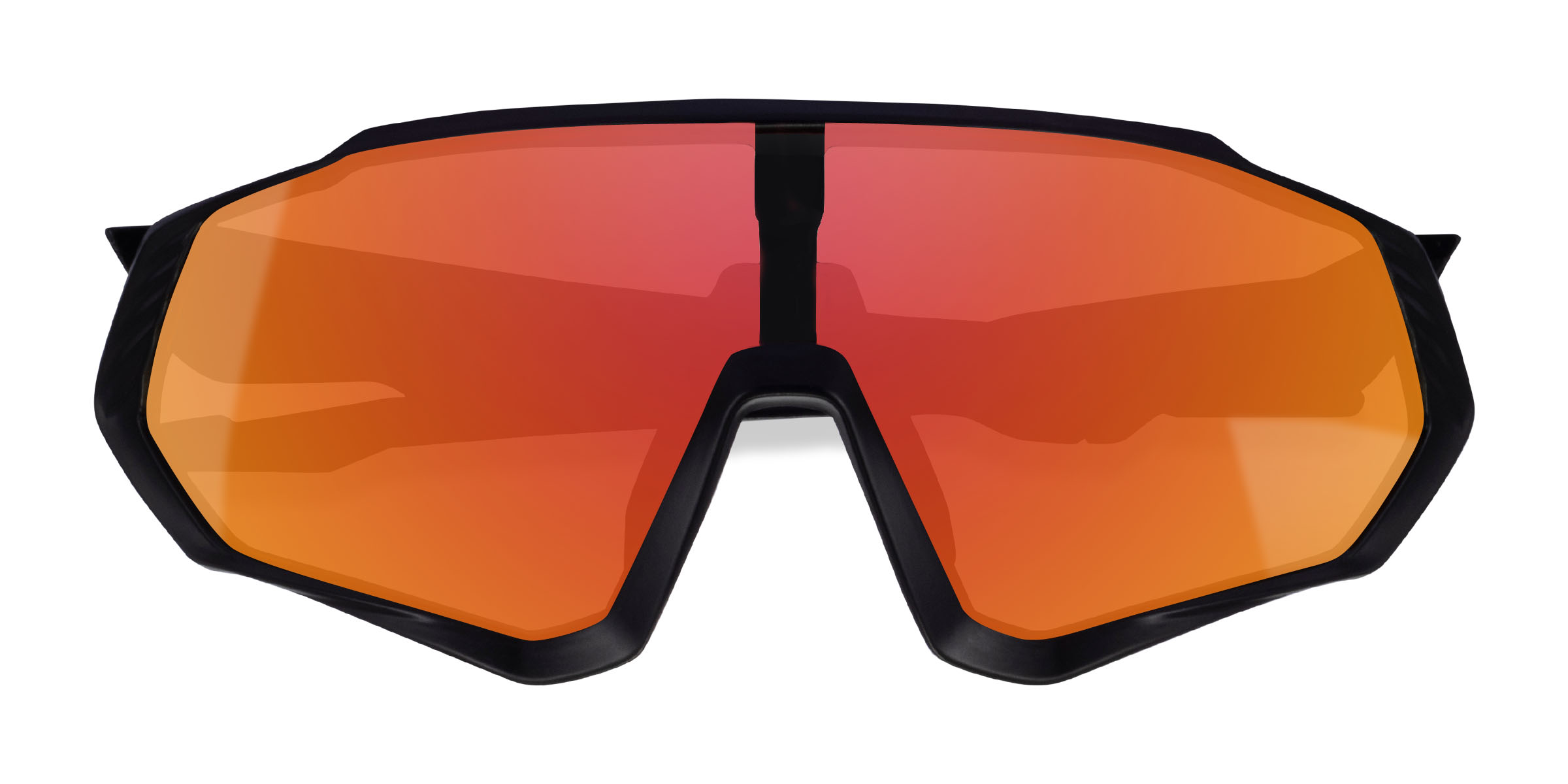 Noir Chamonix - Plastique Lunettes de soleil
