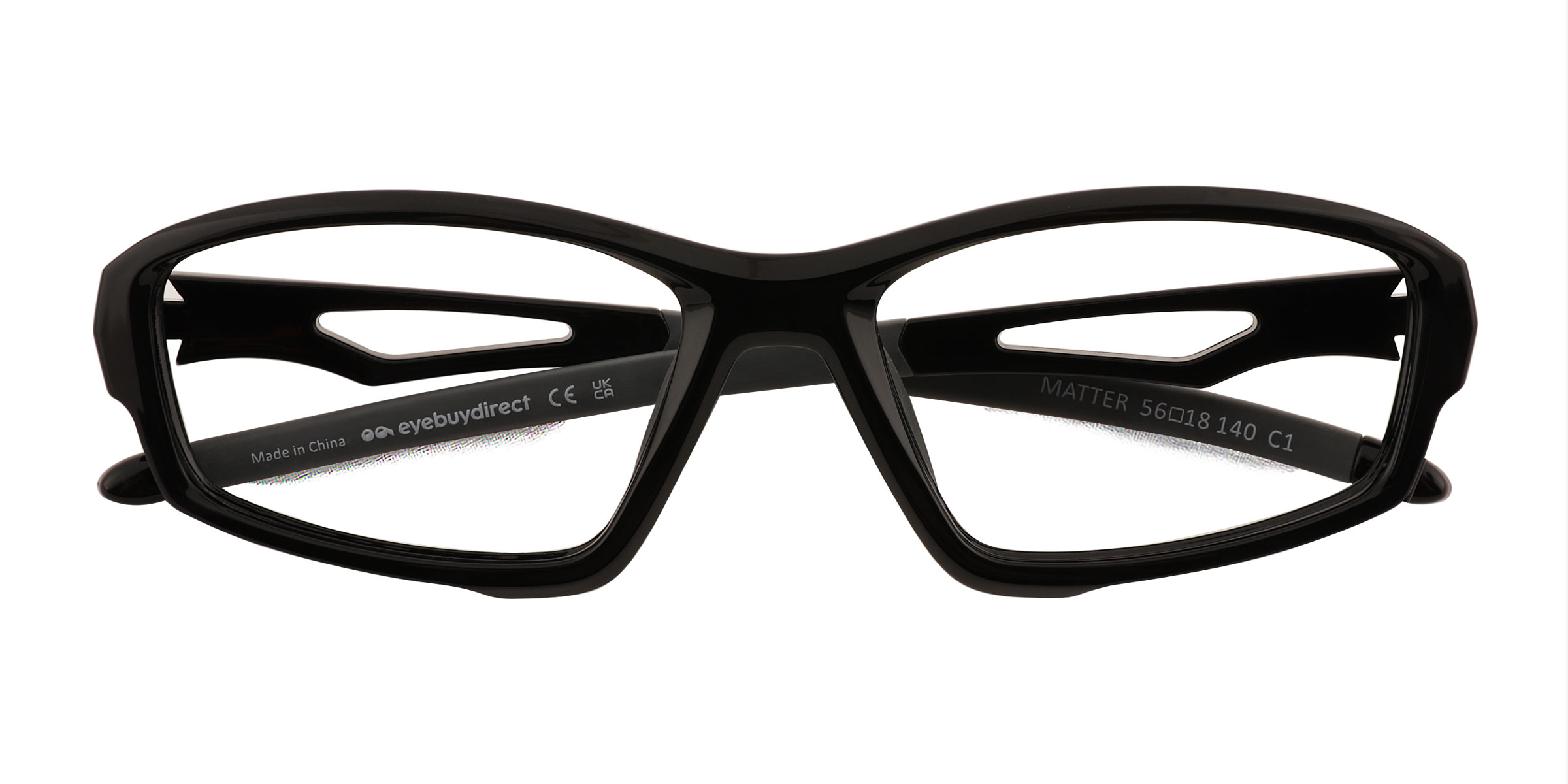 Noir Matter - Plastique Lunettes de vue