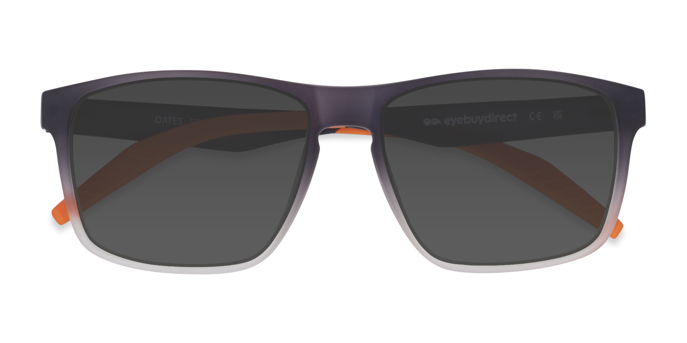 Clear Gray Oates - Plastique Lunettes de soleil