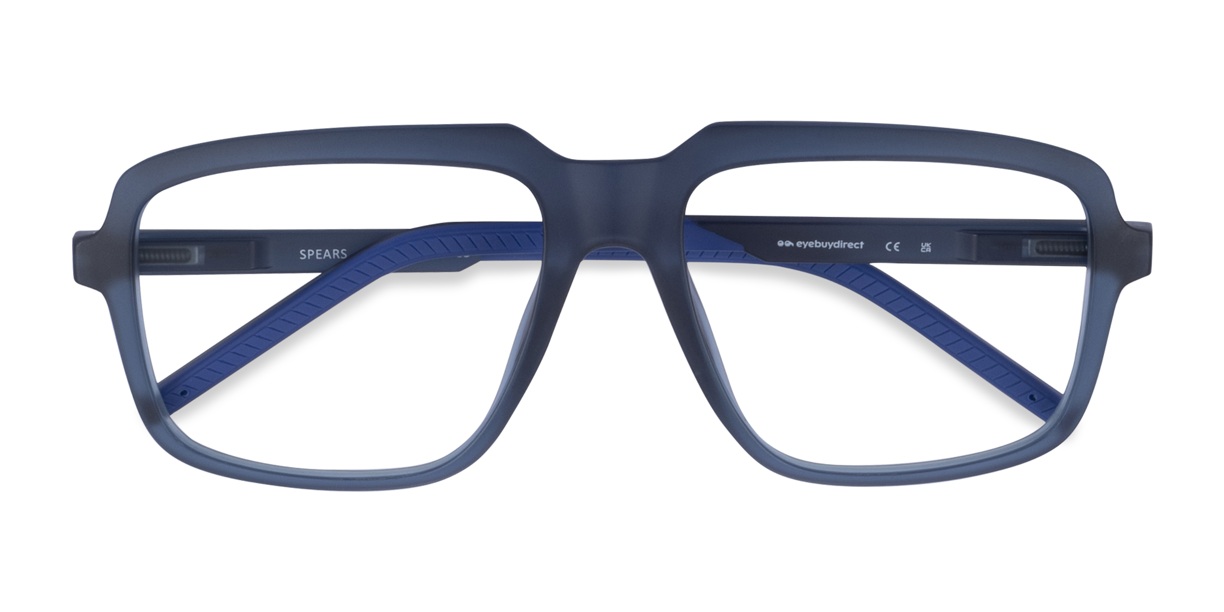 Navy Spears - Plastic Eyeglasses