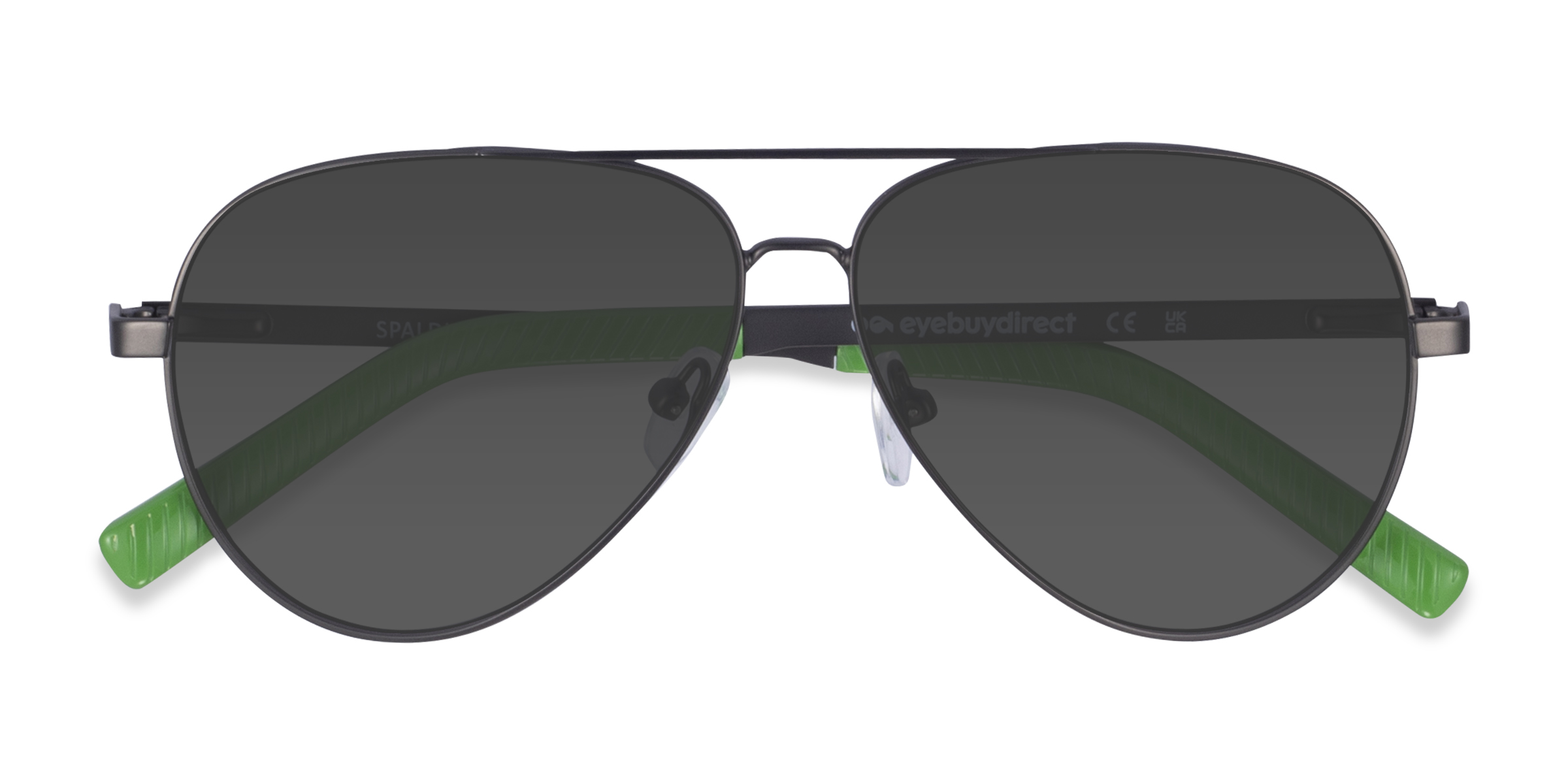 Black Spalding - Metal Sunglasses