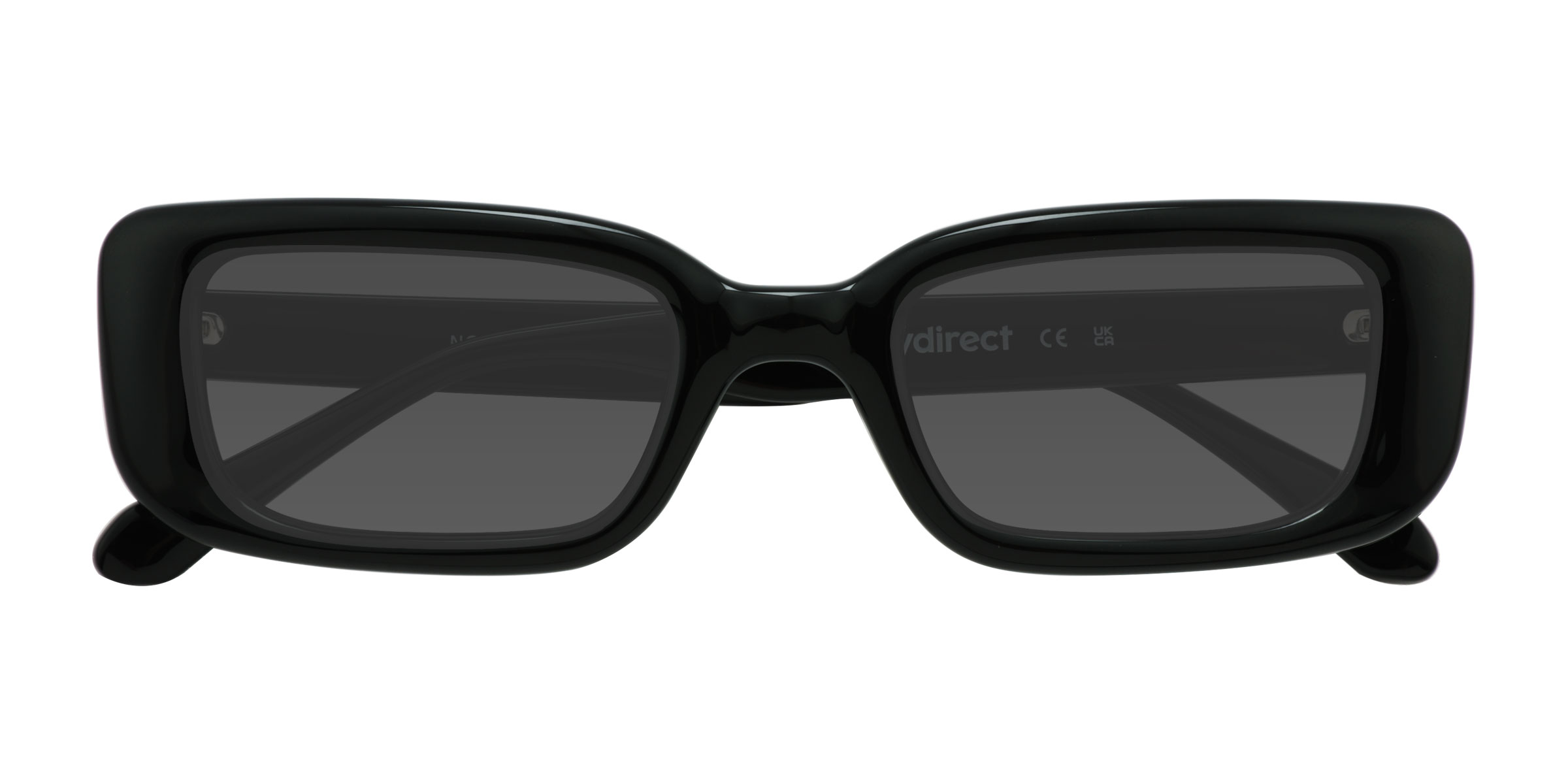 Noir Norrie - Plastique Lunettes de soleil