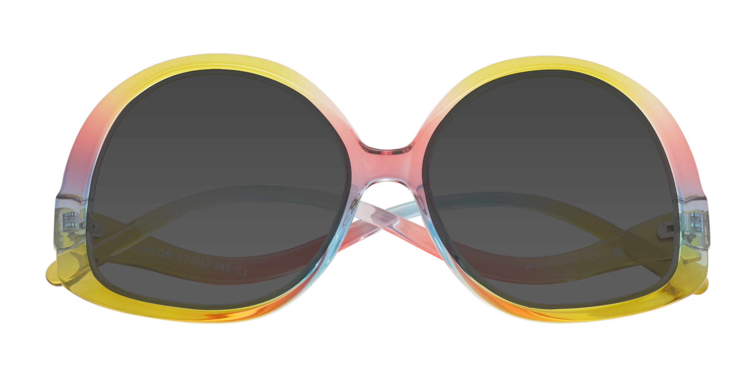 Rainbow Yellow Shine On -  Plastic Sunglasses