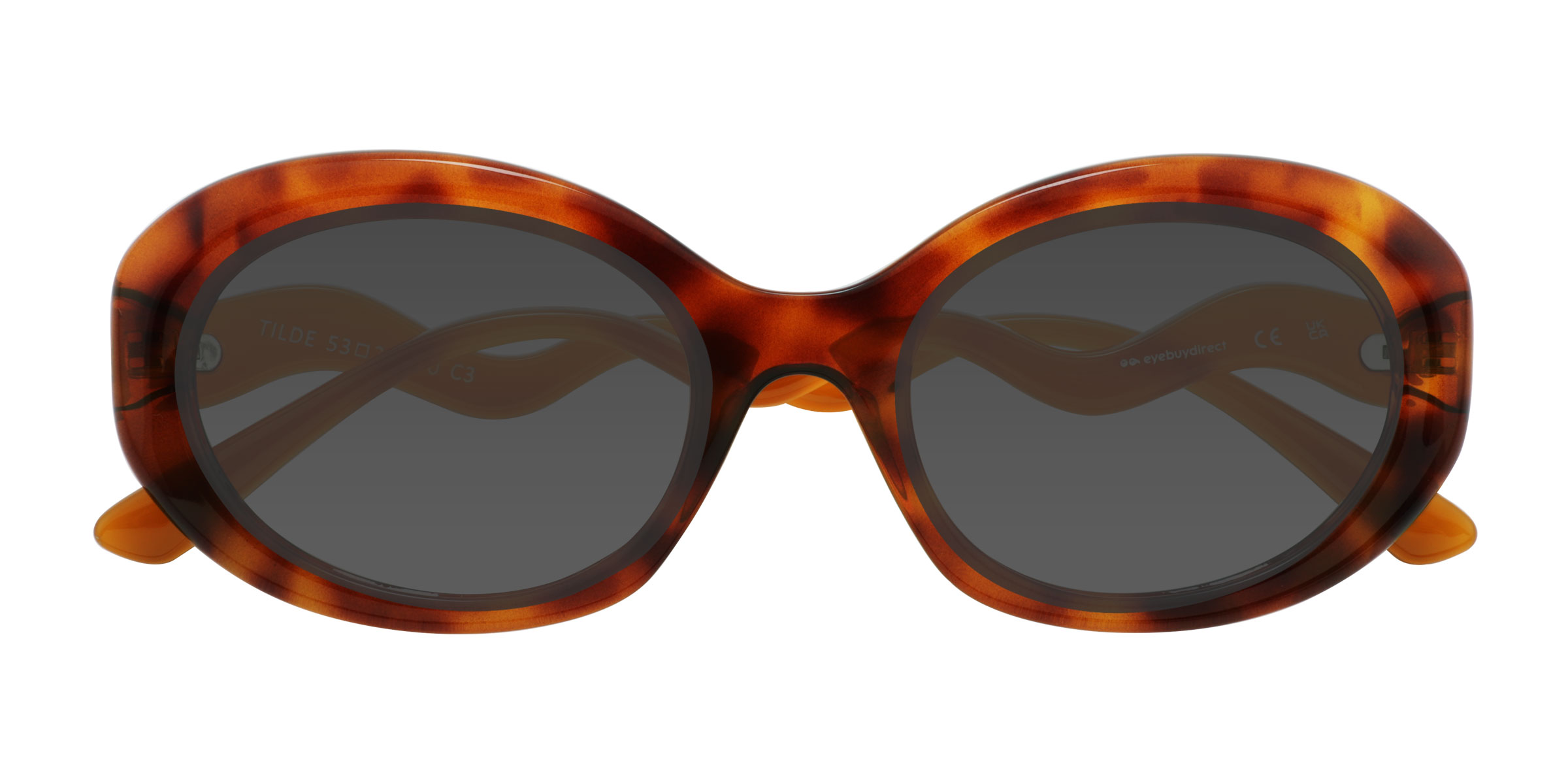 Tortoise Tilde - Plastic Sunglasses