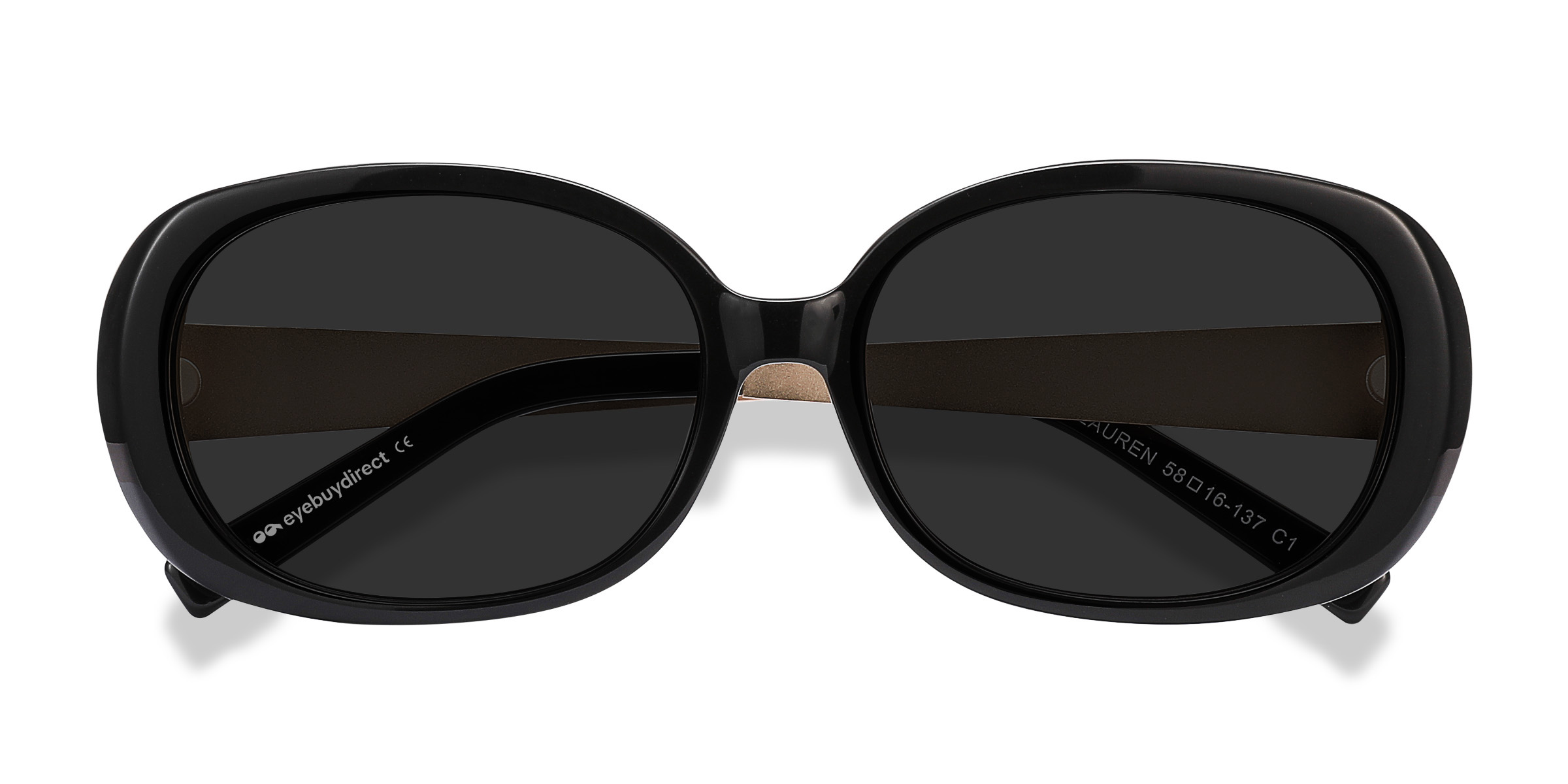 Black Lauren - Acetate-metal Sunglasses