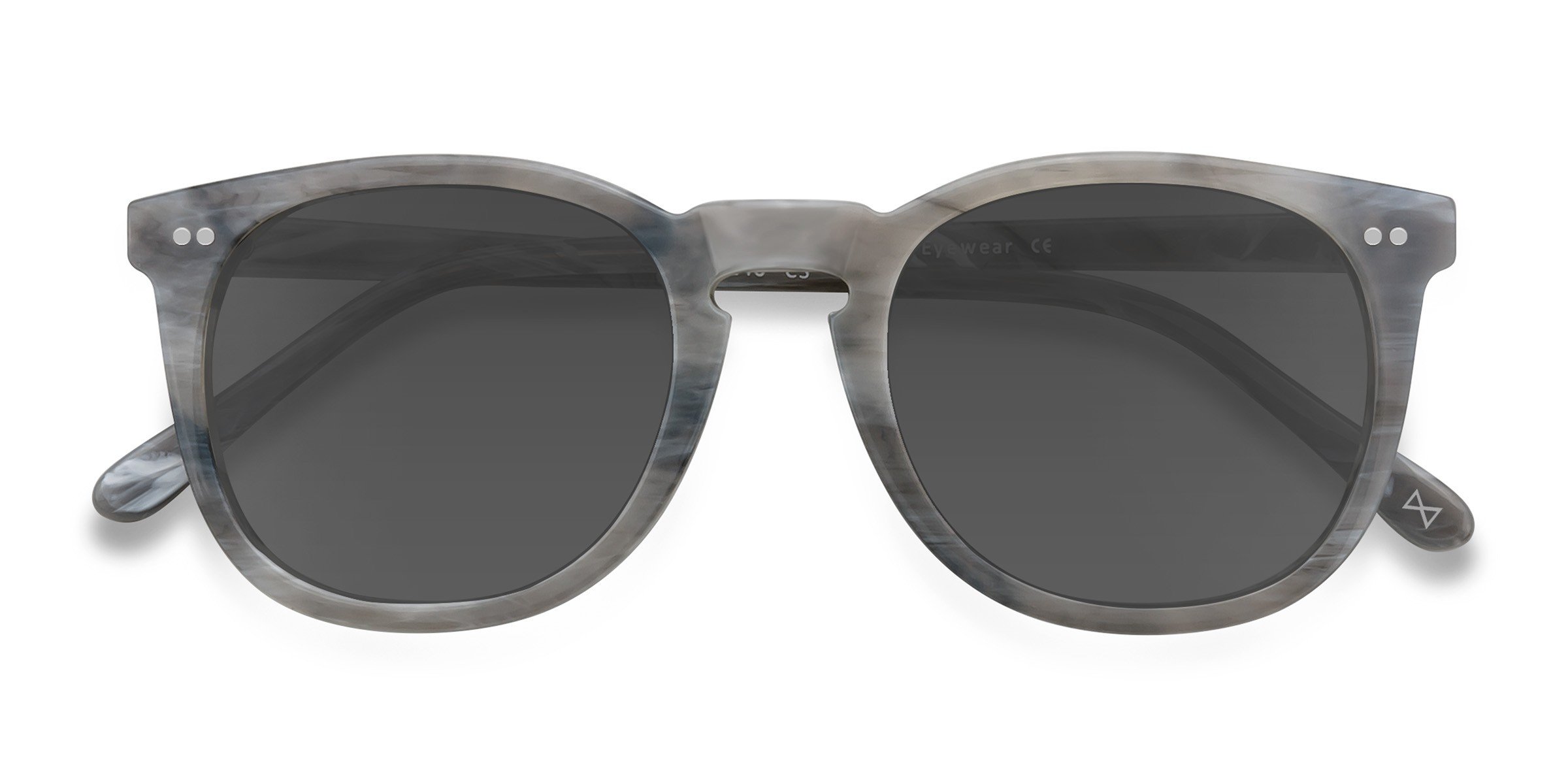Dark Marble Ethereal - Acétate Lunettes de soleil