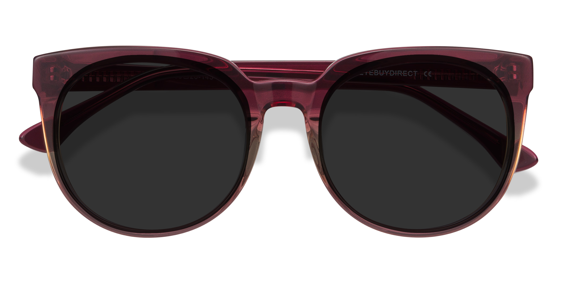 Red Clear Queen - Acetate Sunglasses