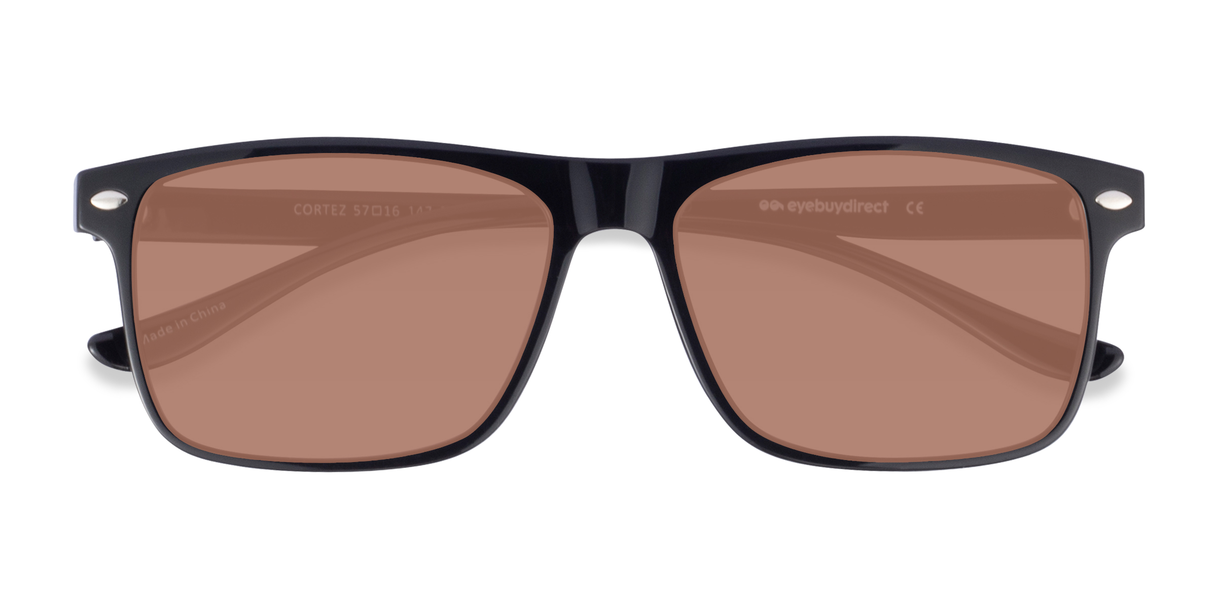 Noir Cortez - Plastique Lunettes de soleil