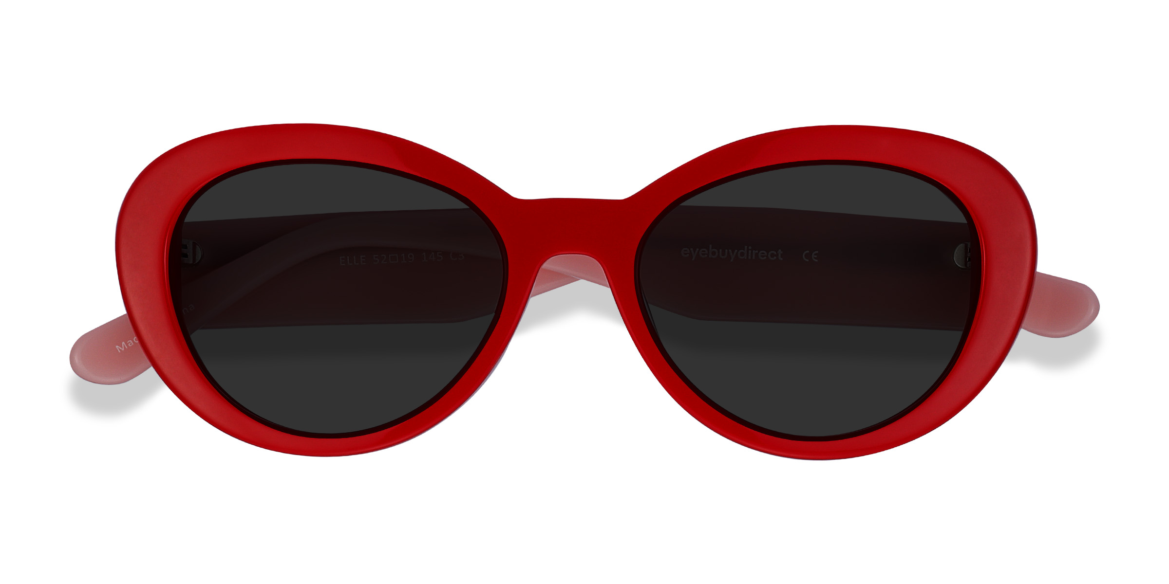 Red & Pink Elle - Acetate Sunglasses