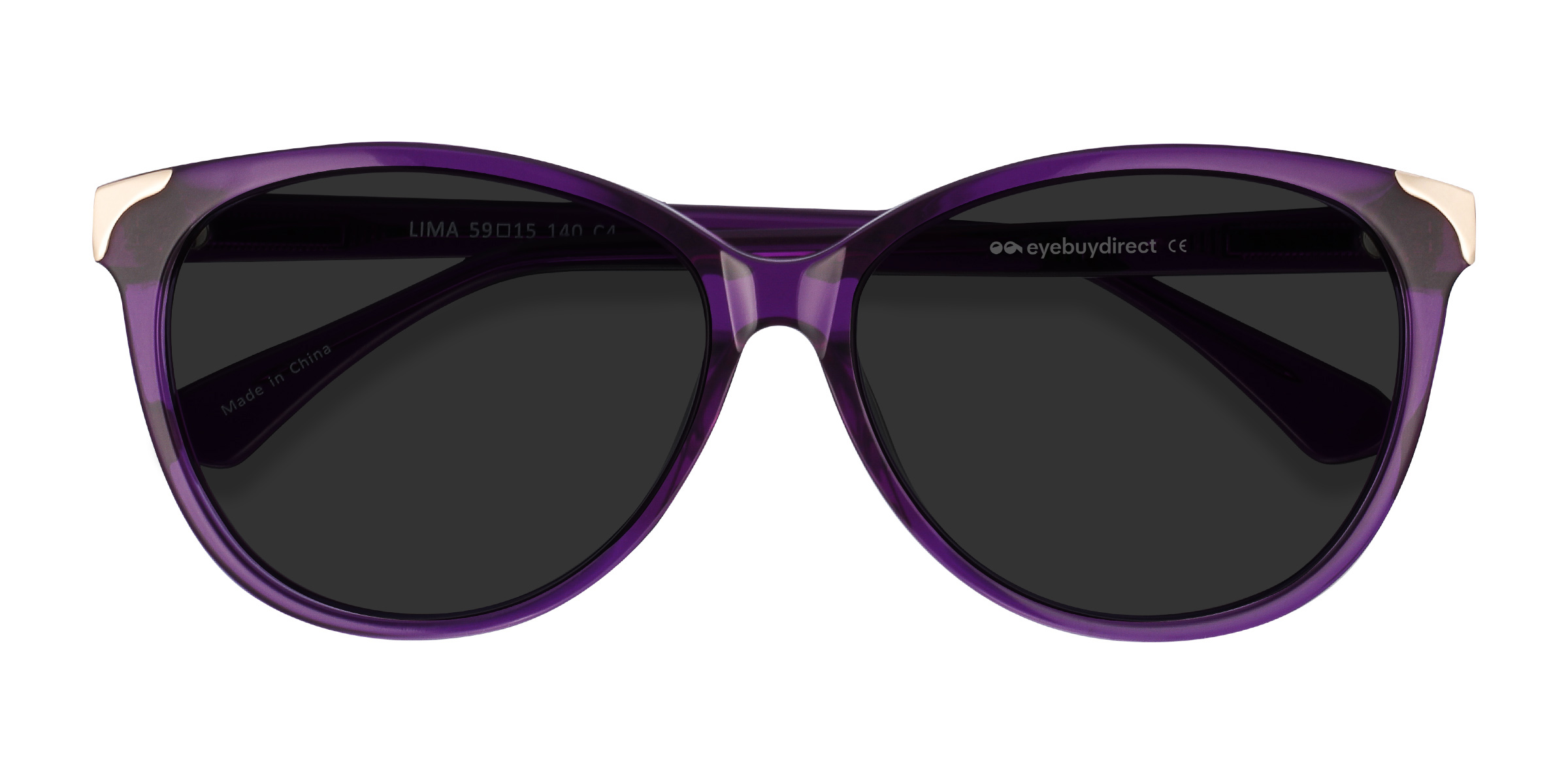 Purple Lima - Acetate Sunglasses