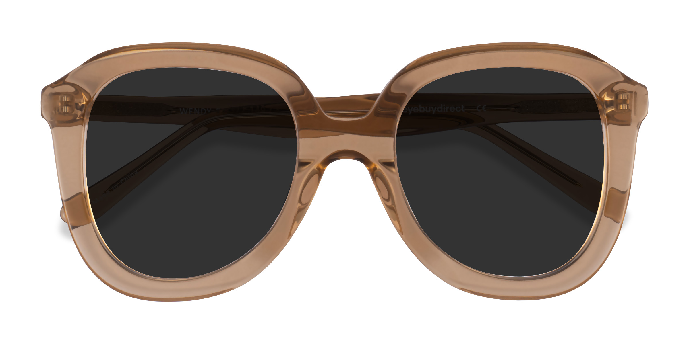 Clear Brown Wendy - Acétate Lunettes de soleil