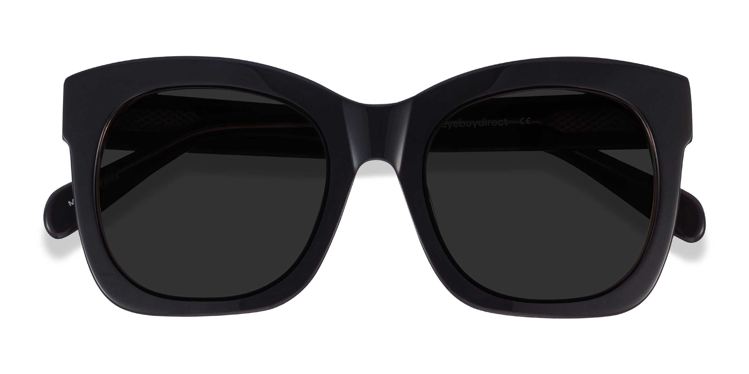 Dark Coffee Claudette - Acetate Sunglasses