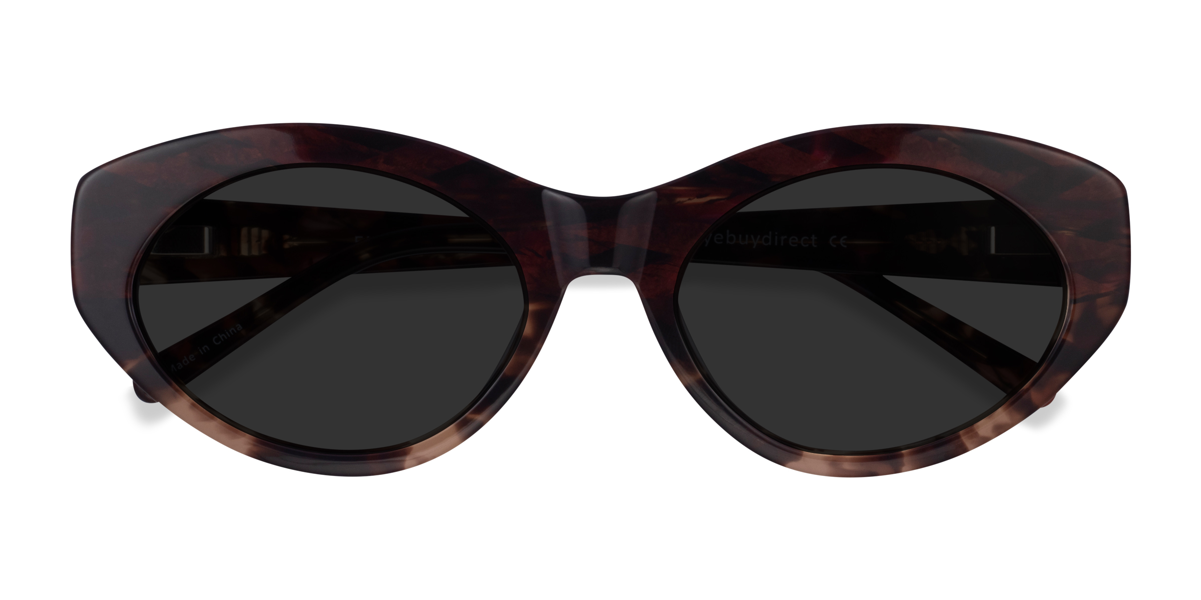 Striped Tortoise Fabulous - Acetate Sunglasses