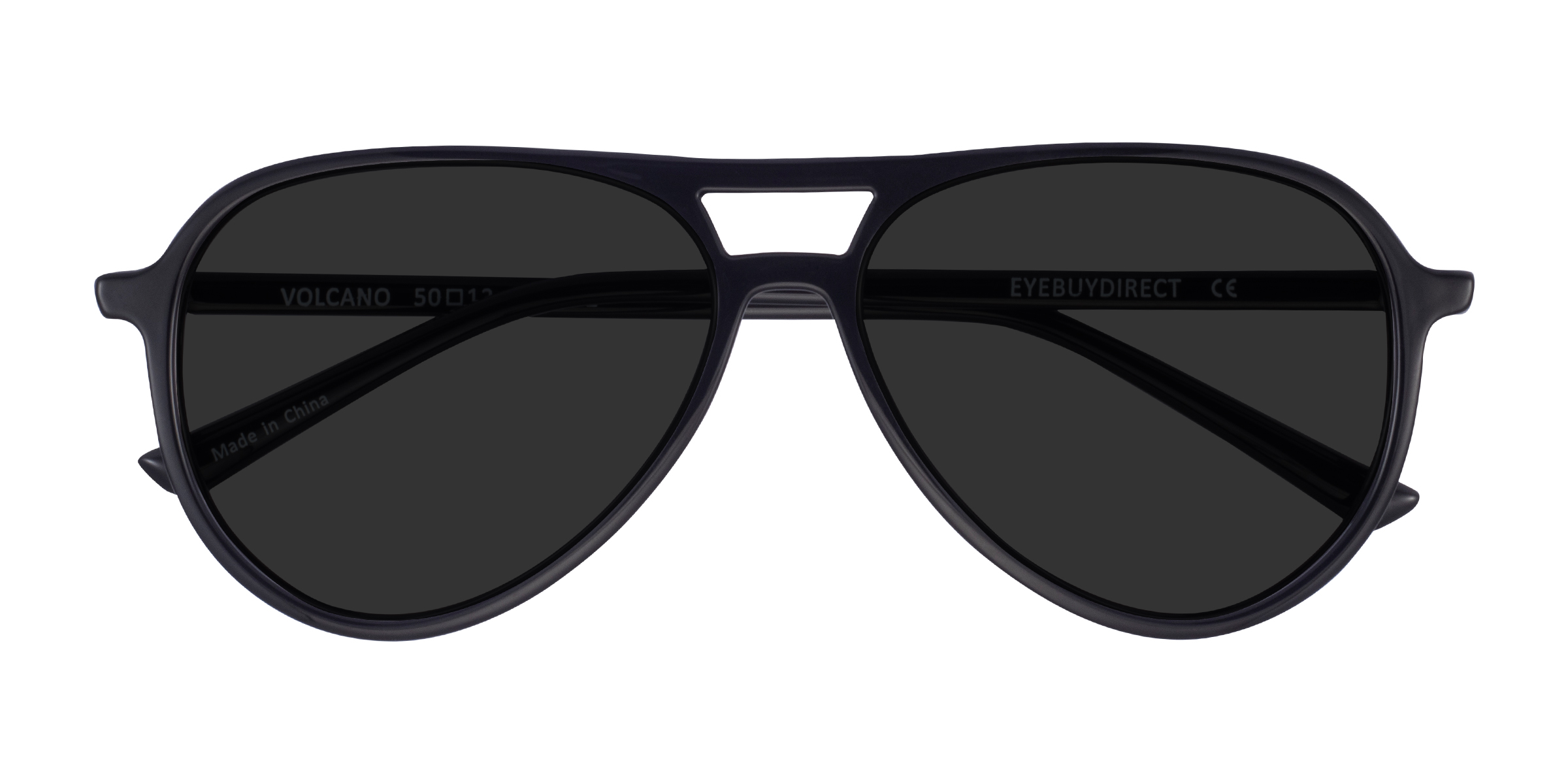 Noir Volcano -  Plastique Lunettes de soleil