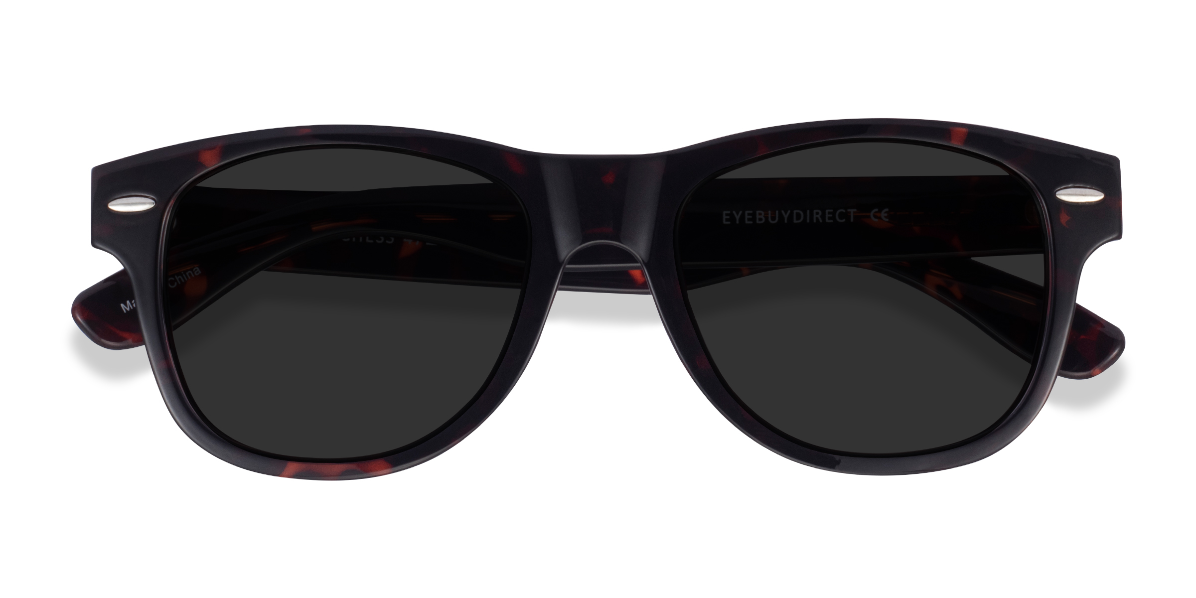 Red Tortoise Chess - Plastic Sunglasses