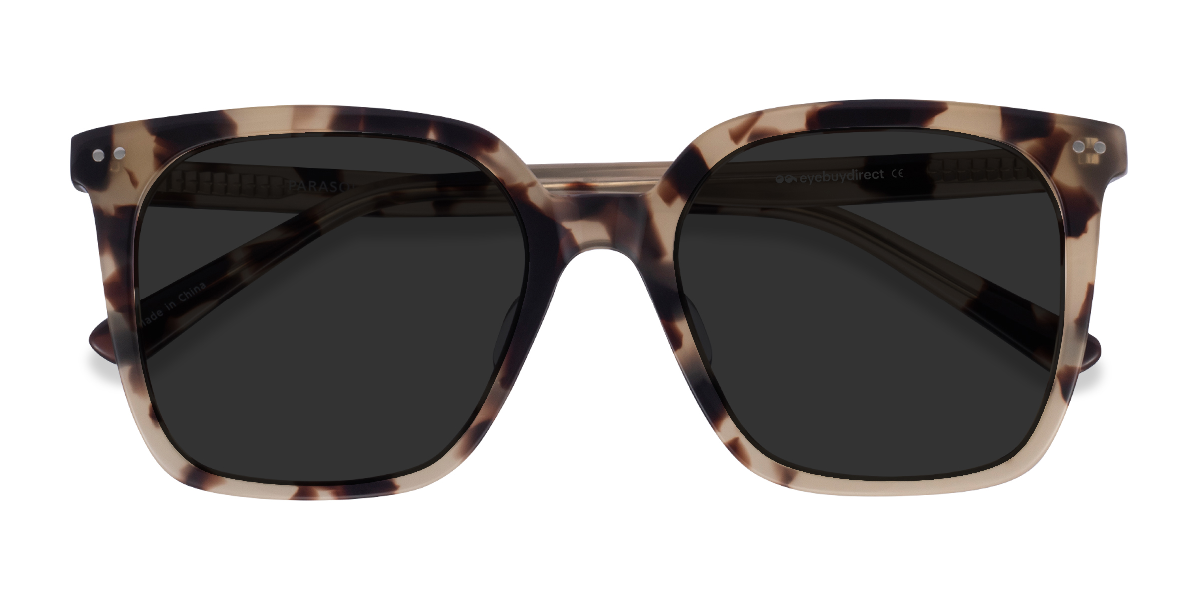 Light Tortoise Parasol - Acétate Lunettes de soleil