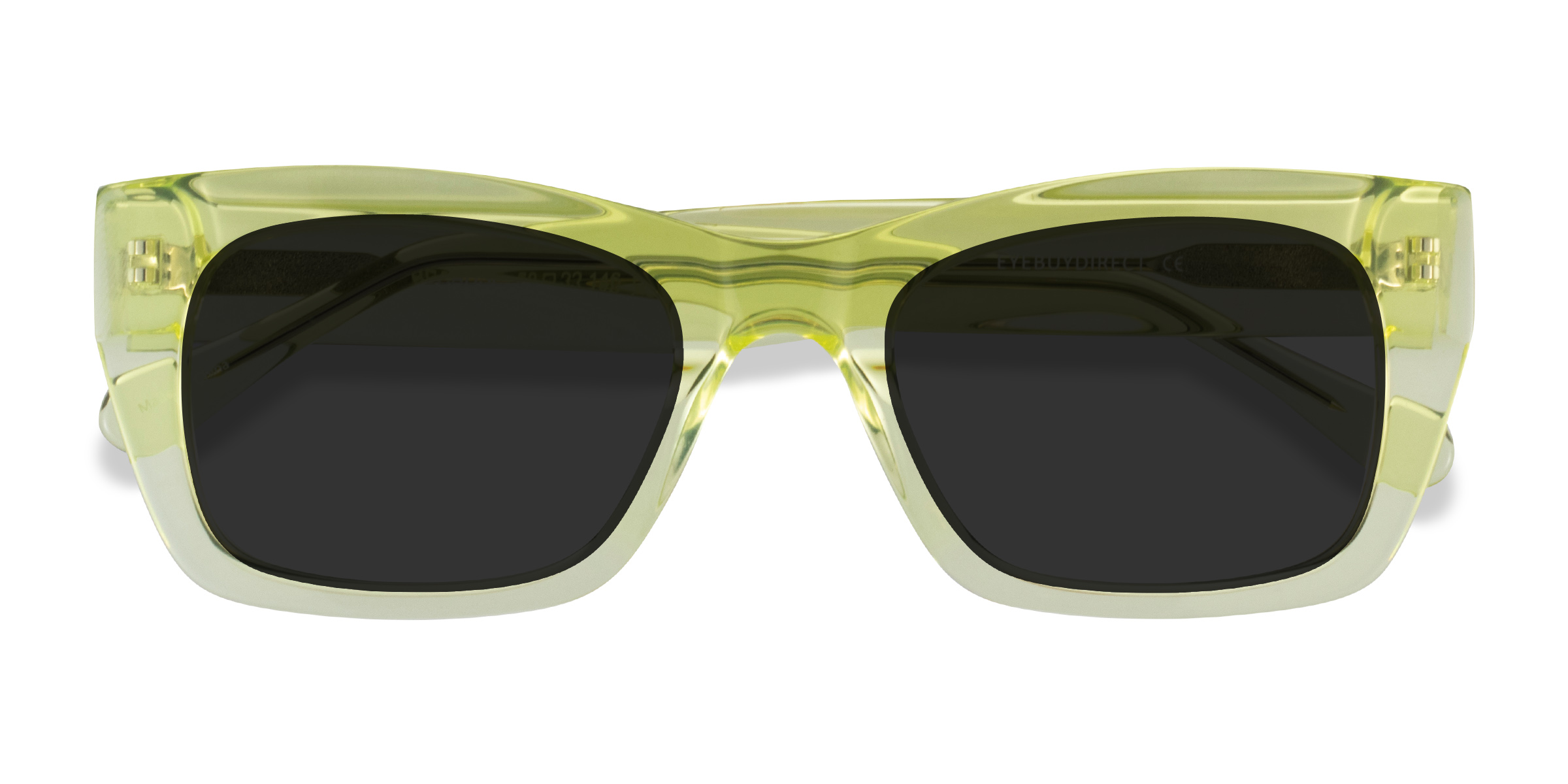Clear Yellow Because -  Acétate Lunettes de soleil