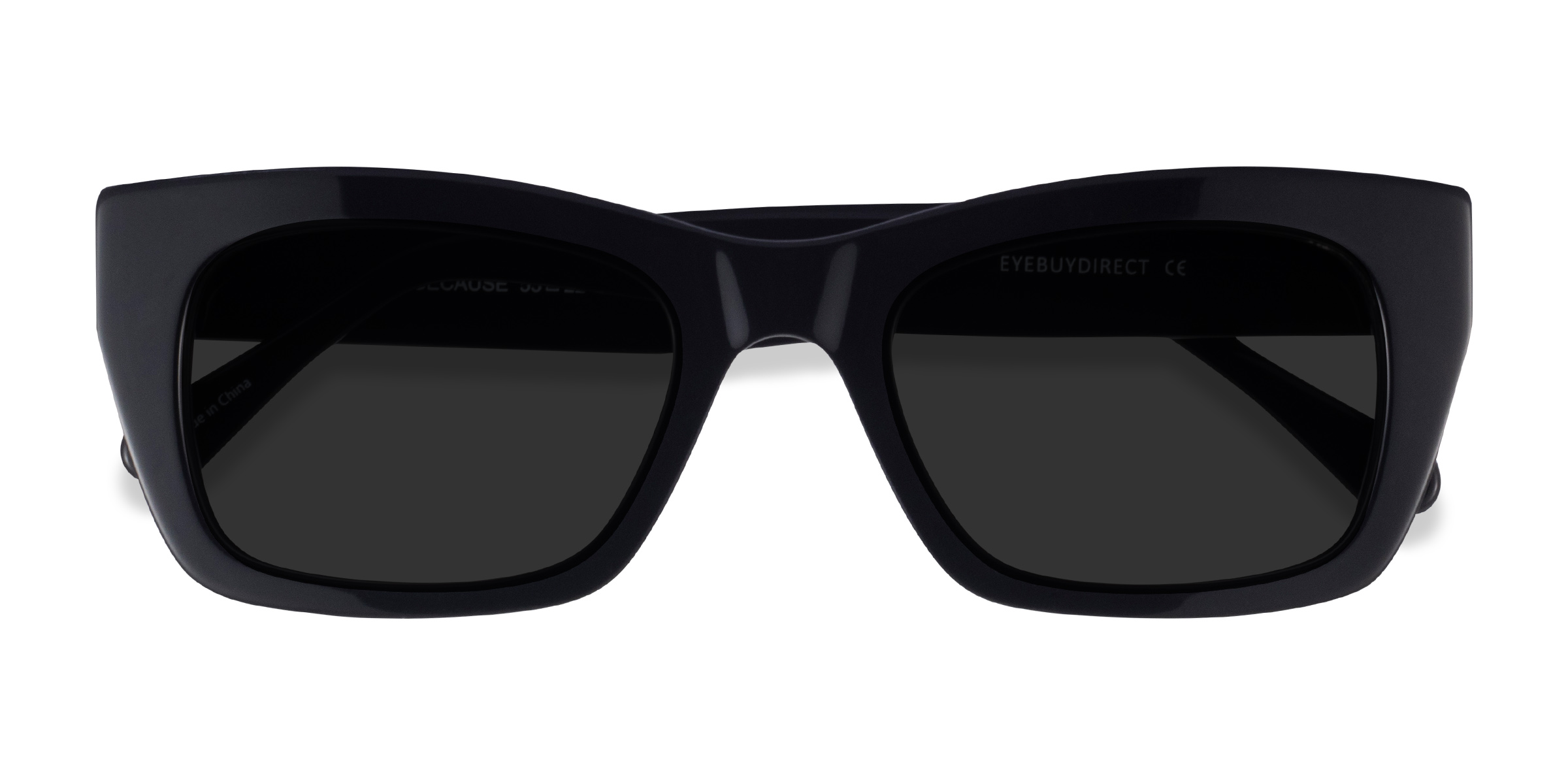 Noir Because - Acétate Lunettes de soleil