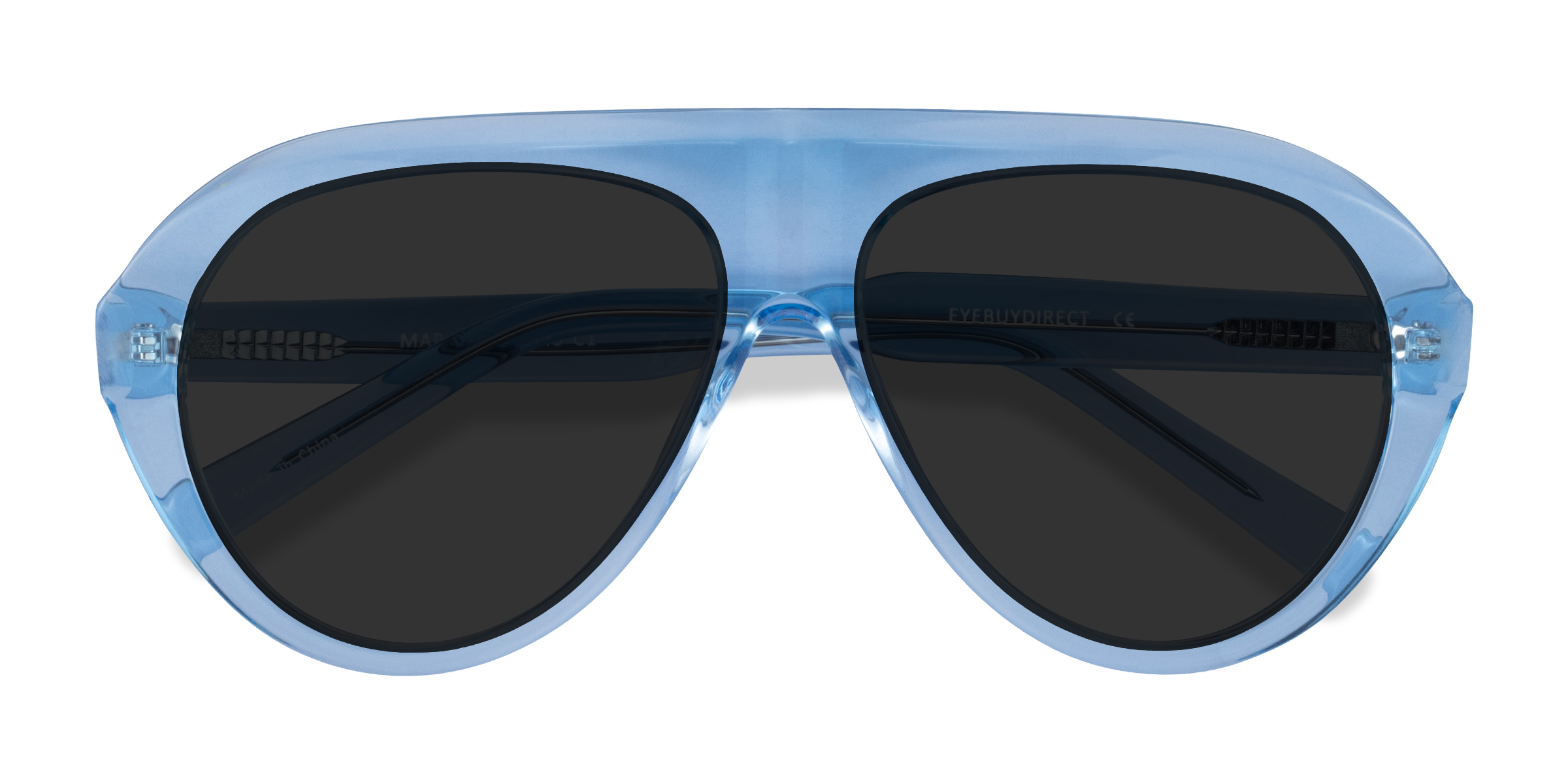 Clear Blue Map -  Acétate Lunettes de soleil