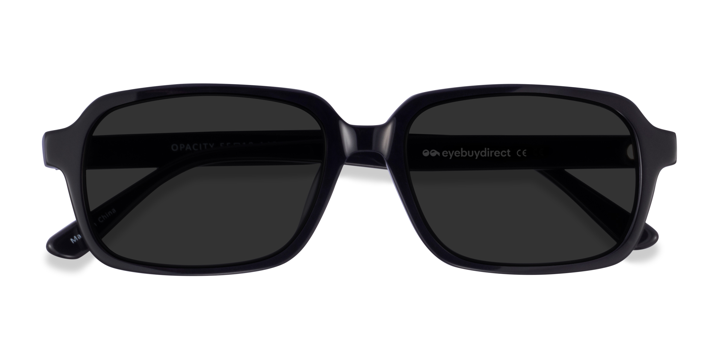 Noir Opacity - Acétate Lunettes de soleil