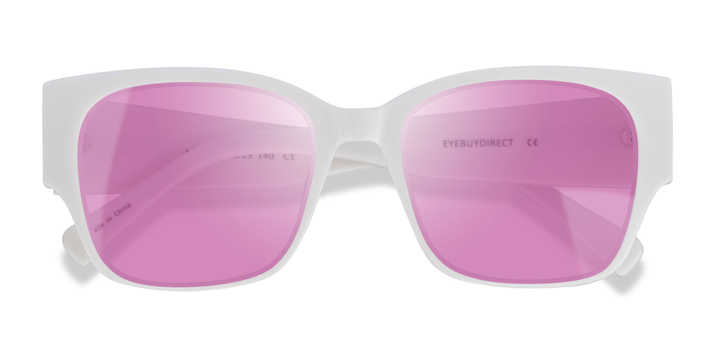 White Myla - Acetate Sunglasses