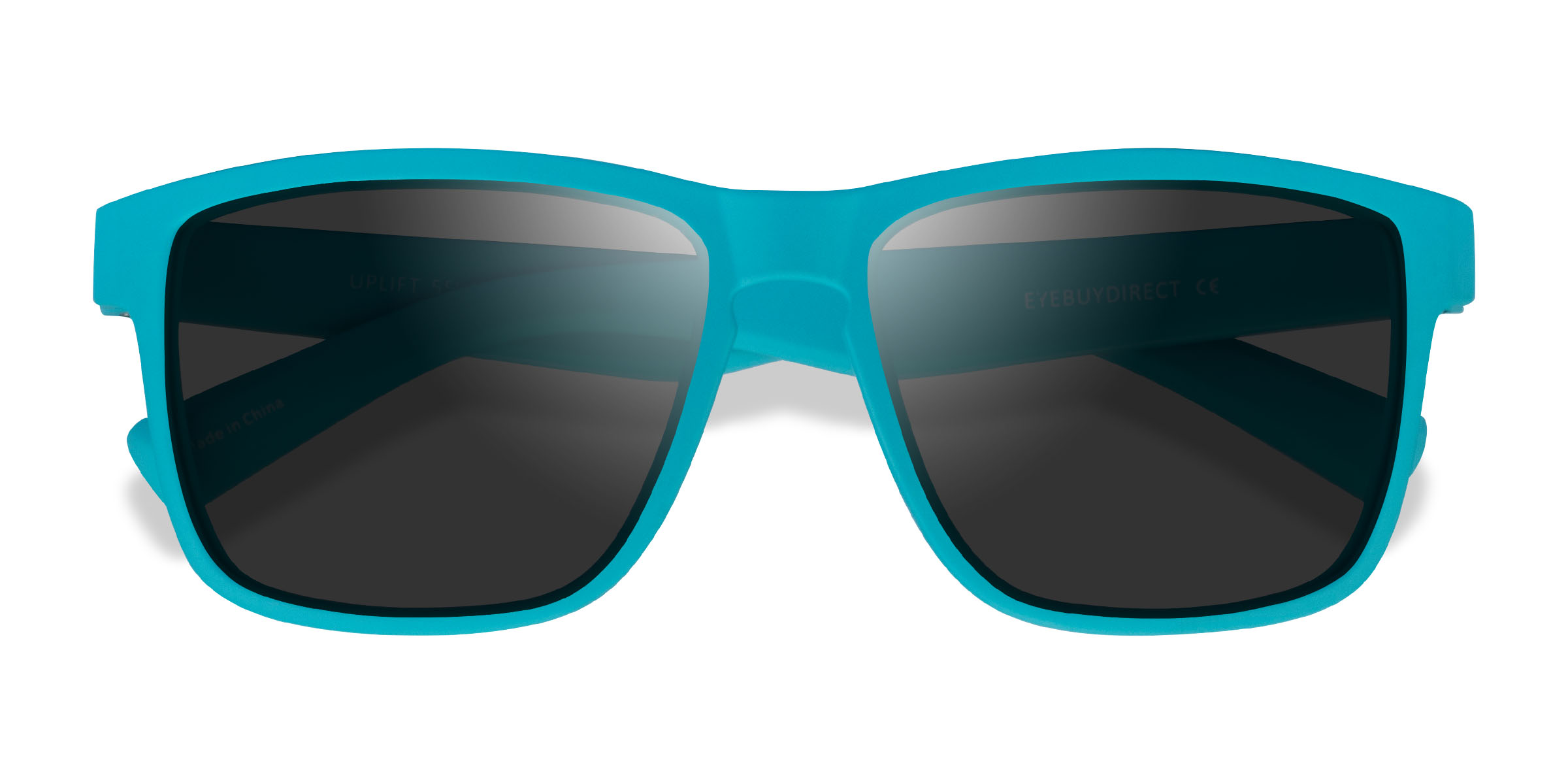 Aqua Gray Uplift - Plastic Sunglasses