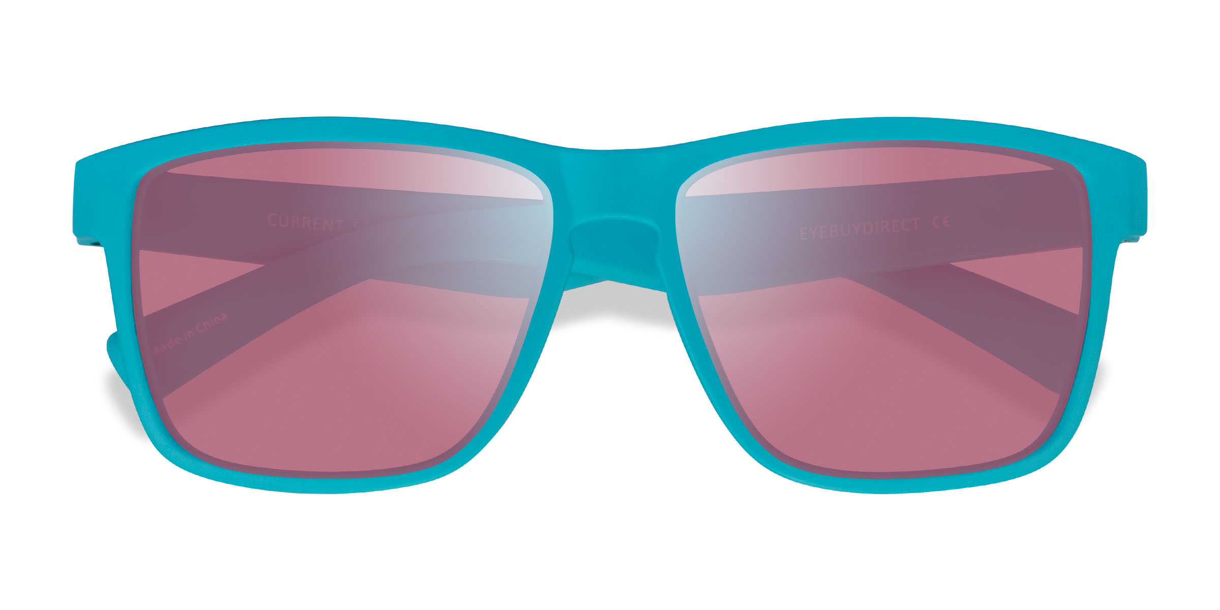 Aqua Pink Current - Plastic Sunglasses