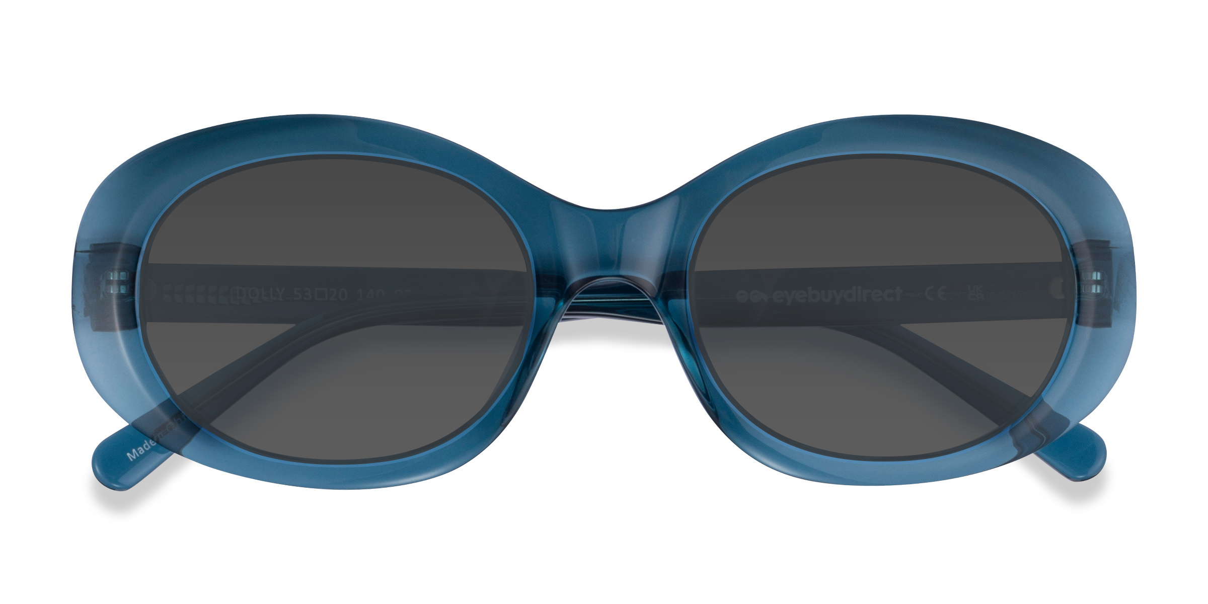 Crystal Blue Dolly - Acetate Sunglasses