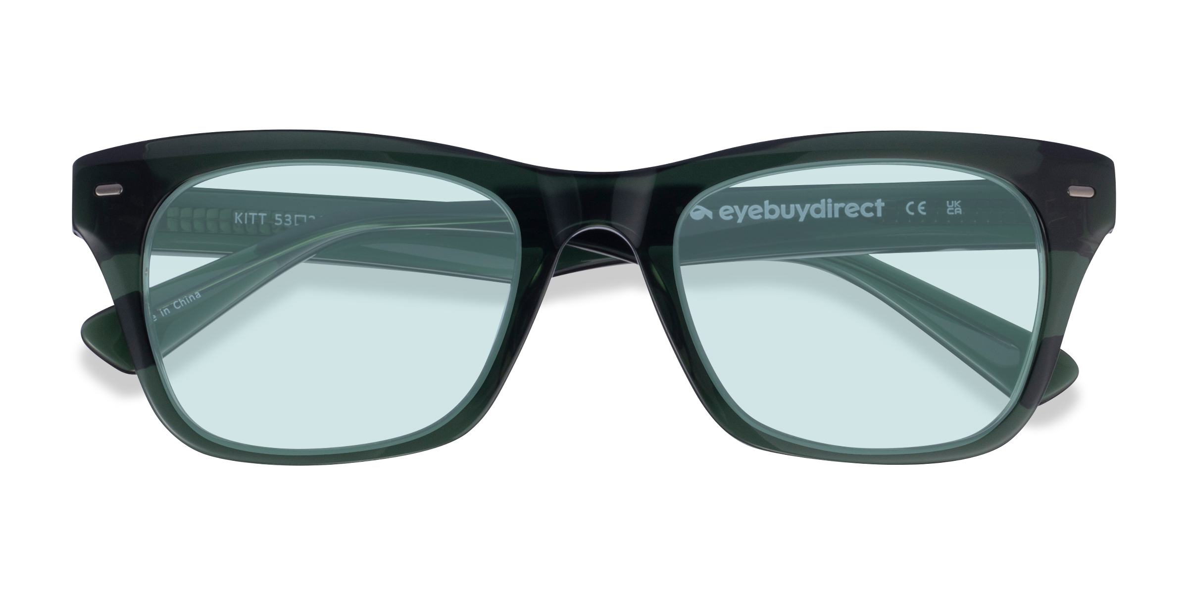 Crystal Green Kitt -  Acétate Lunettes de soleil