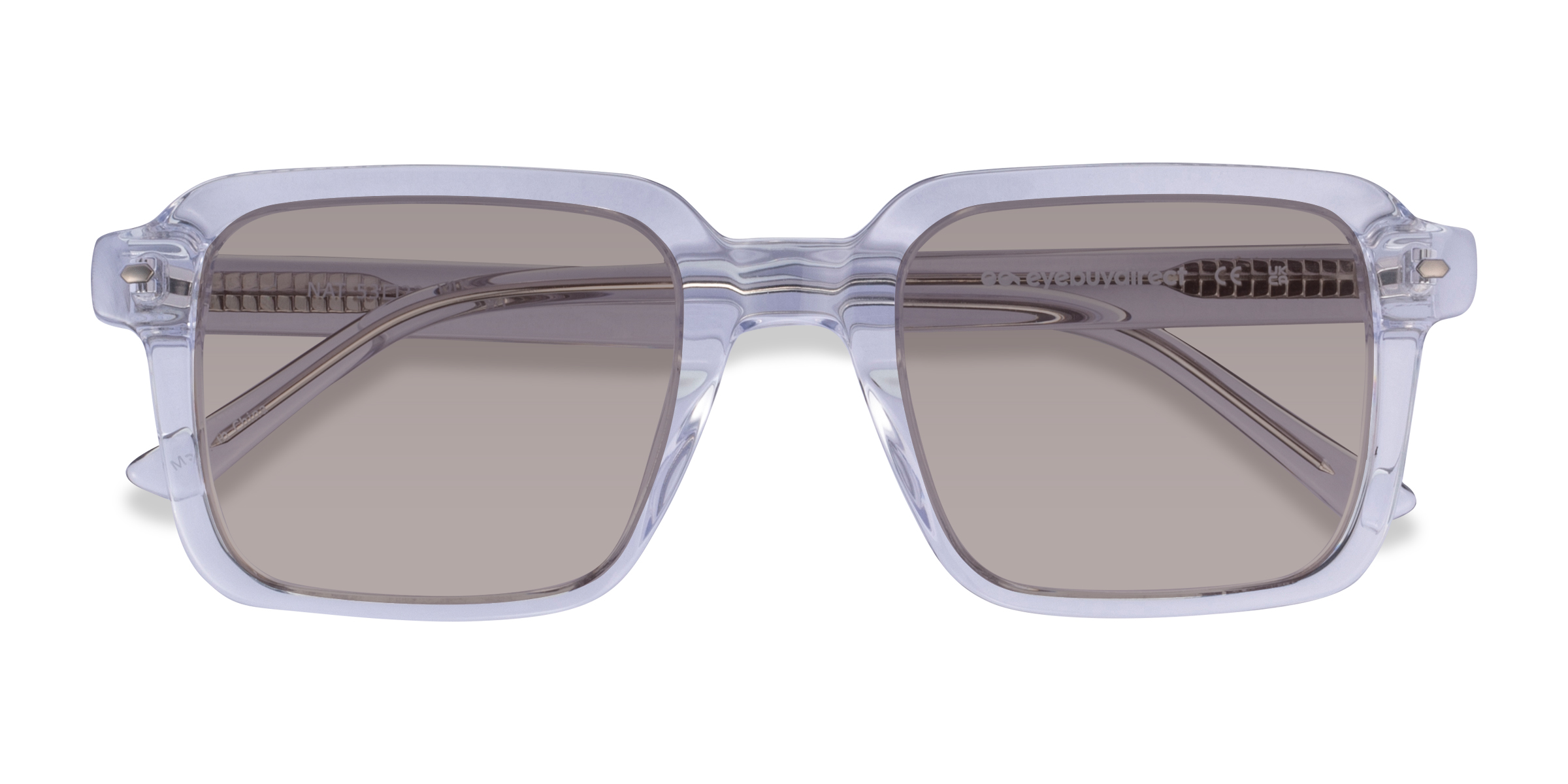 Clear Crystal Nat - Acétate Lunettes de soleil