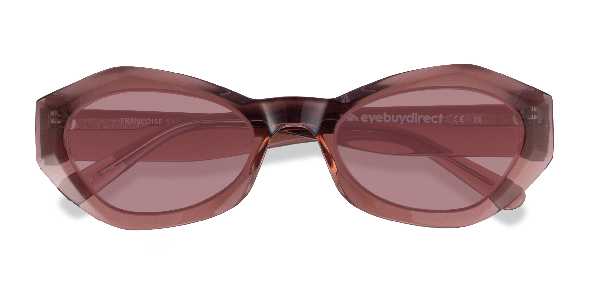 Crystal Brown Francoise - Acétate Lunettes de soleil