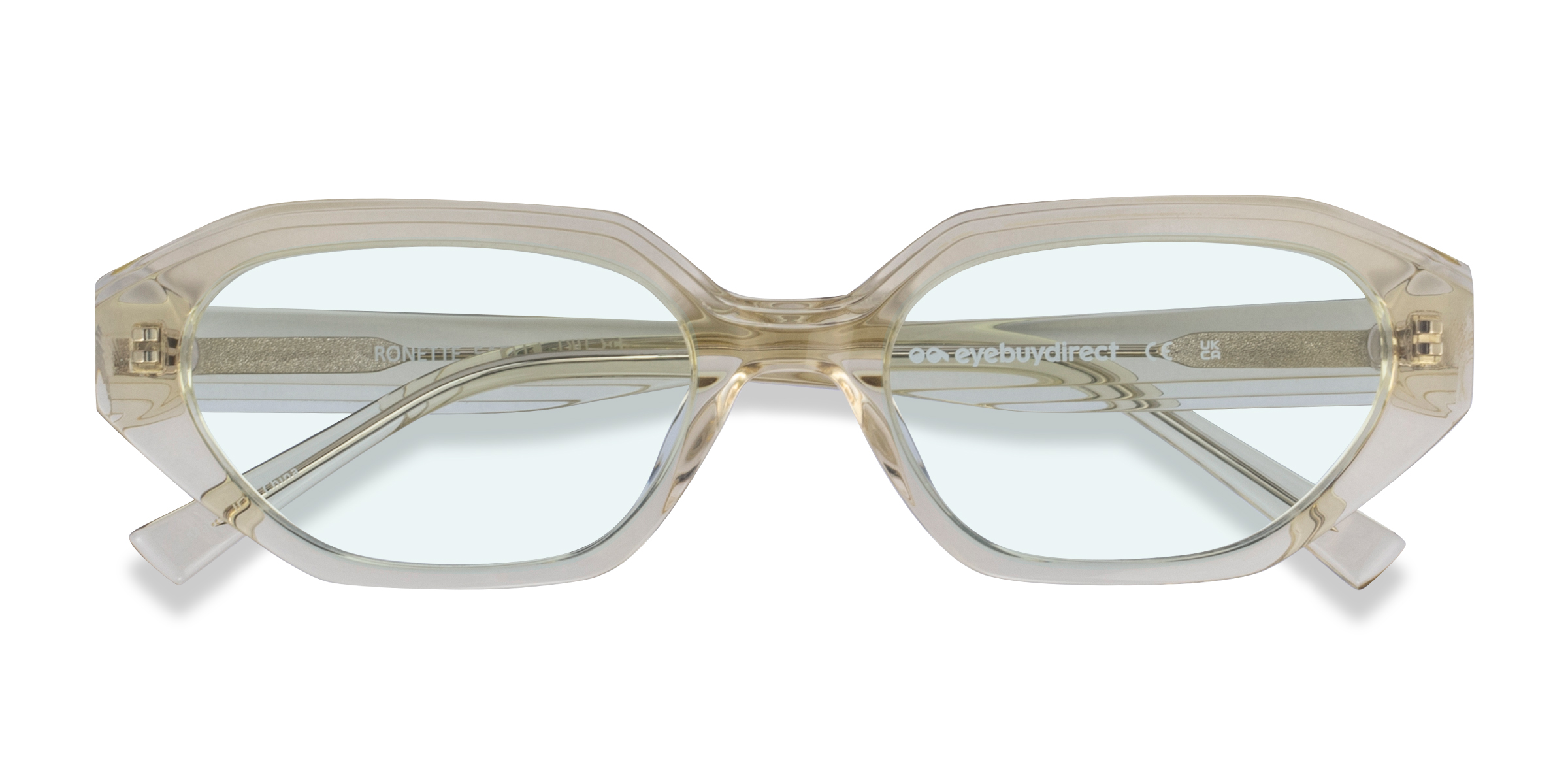 Crsytal Yellow Ronette - Acétate Lunettes de soleil