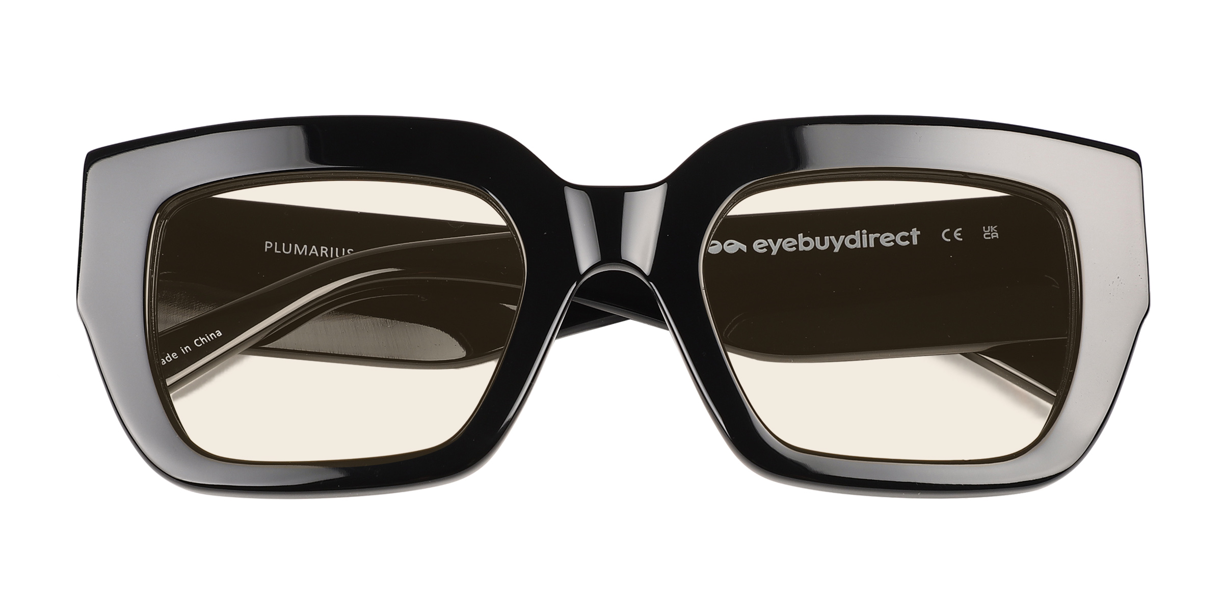 Noir Plumarius - Alternative-materials Lunettes de soleil