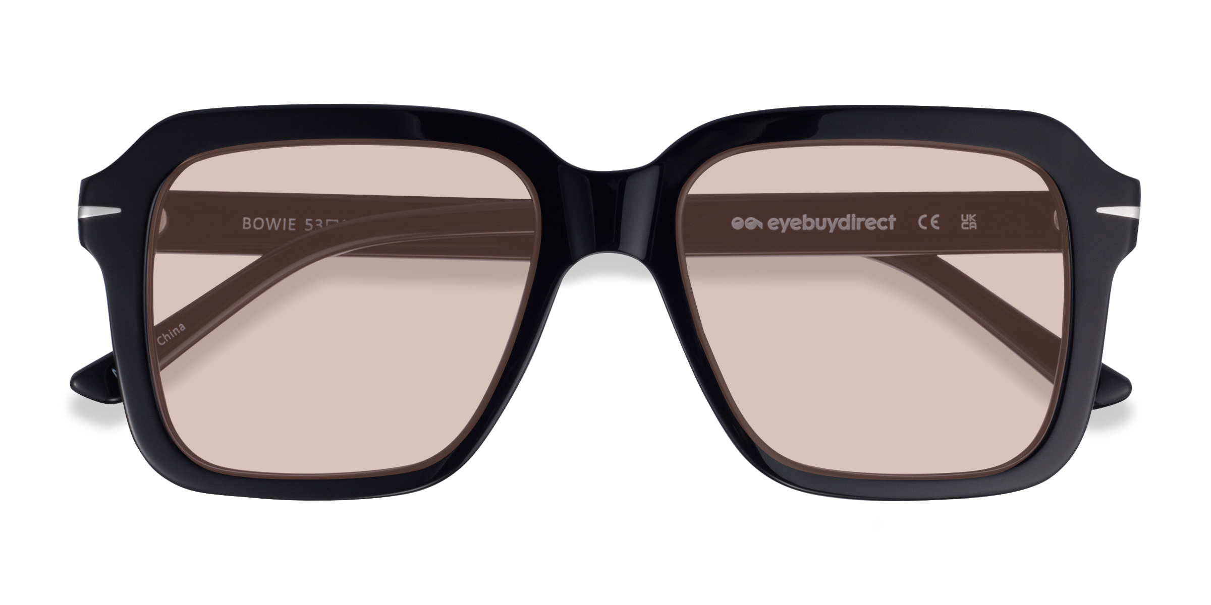 Noir Bowie -  Acétate Lunettes de soleil