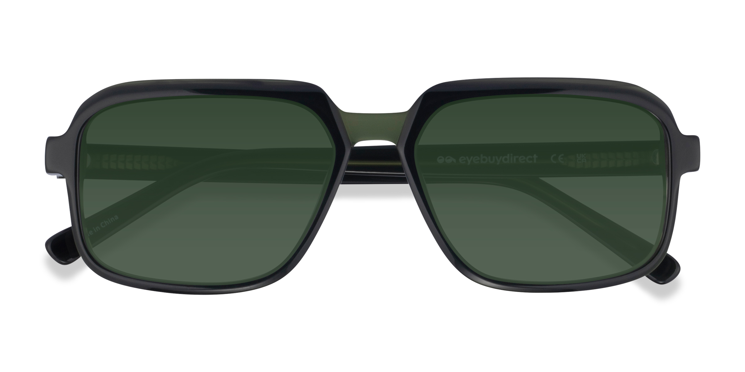 Vert Social - Acétate Lunettes de soleil