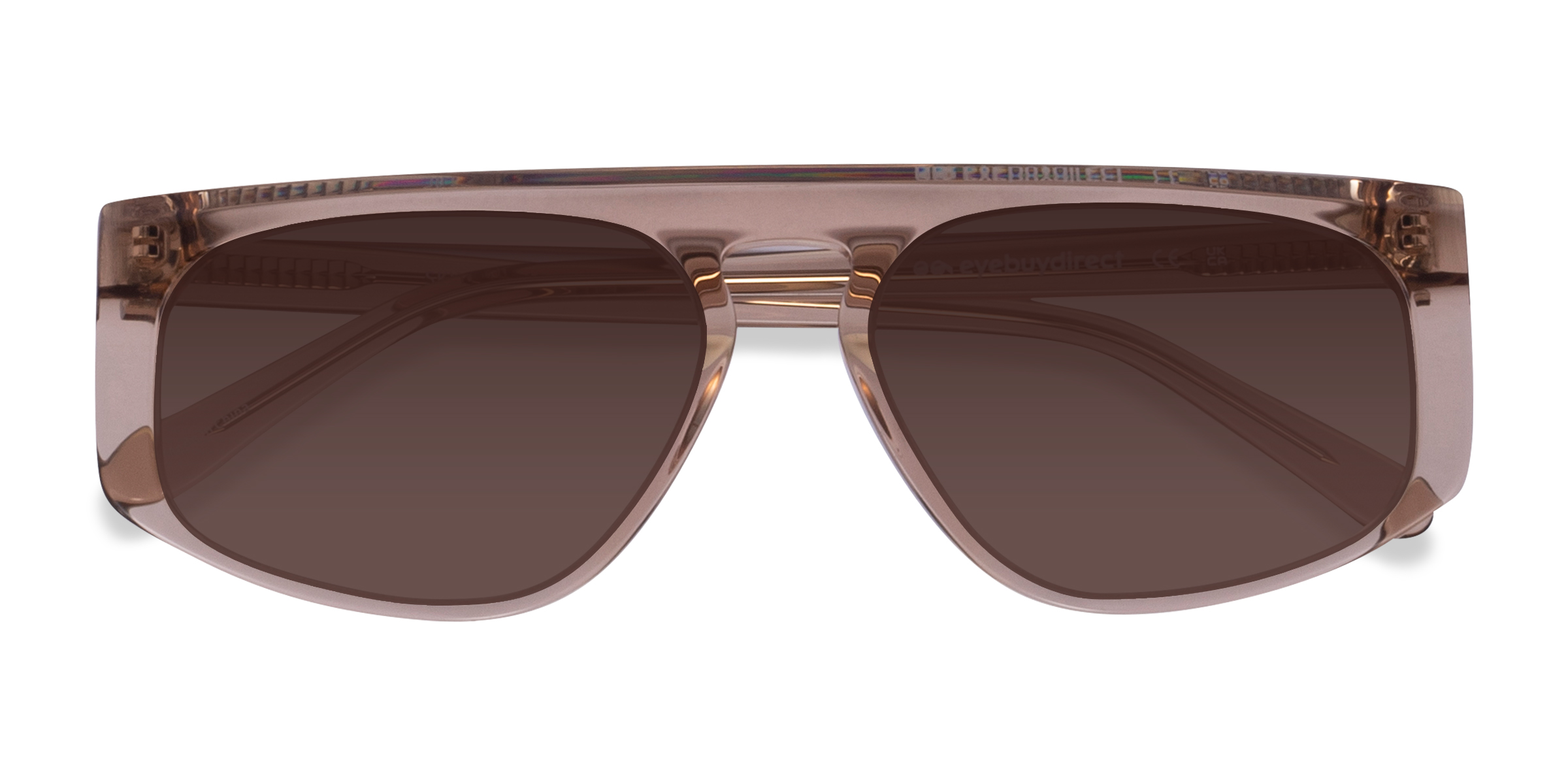 Clear Brown Skya - Acétate Lunettes de soleil