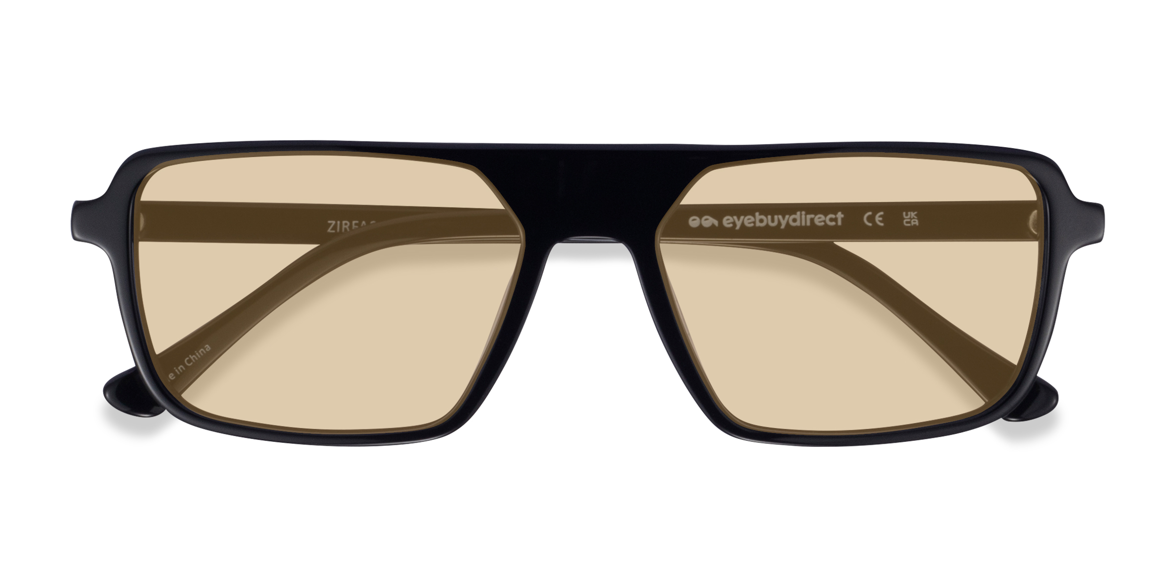 Noir Zirfas - Acétate Lunettes de soleil