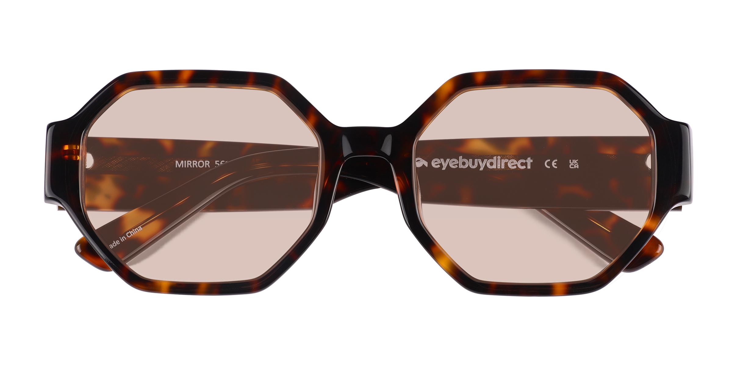 Tortoise Mirror - Acetate Sunglasses