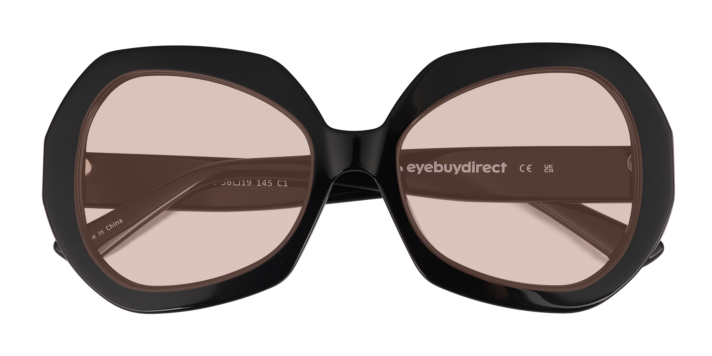 Black Farrah - Acetate Sunglasses