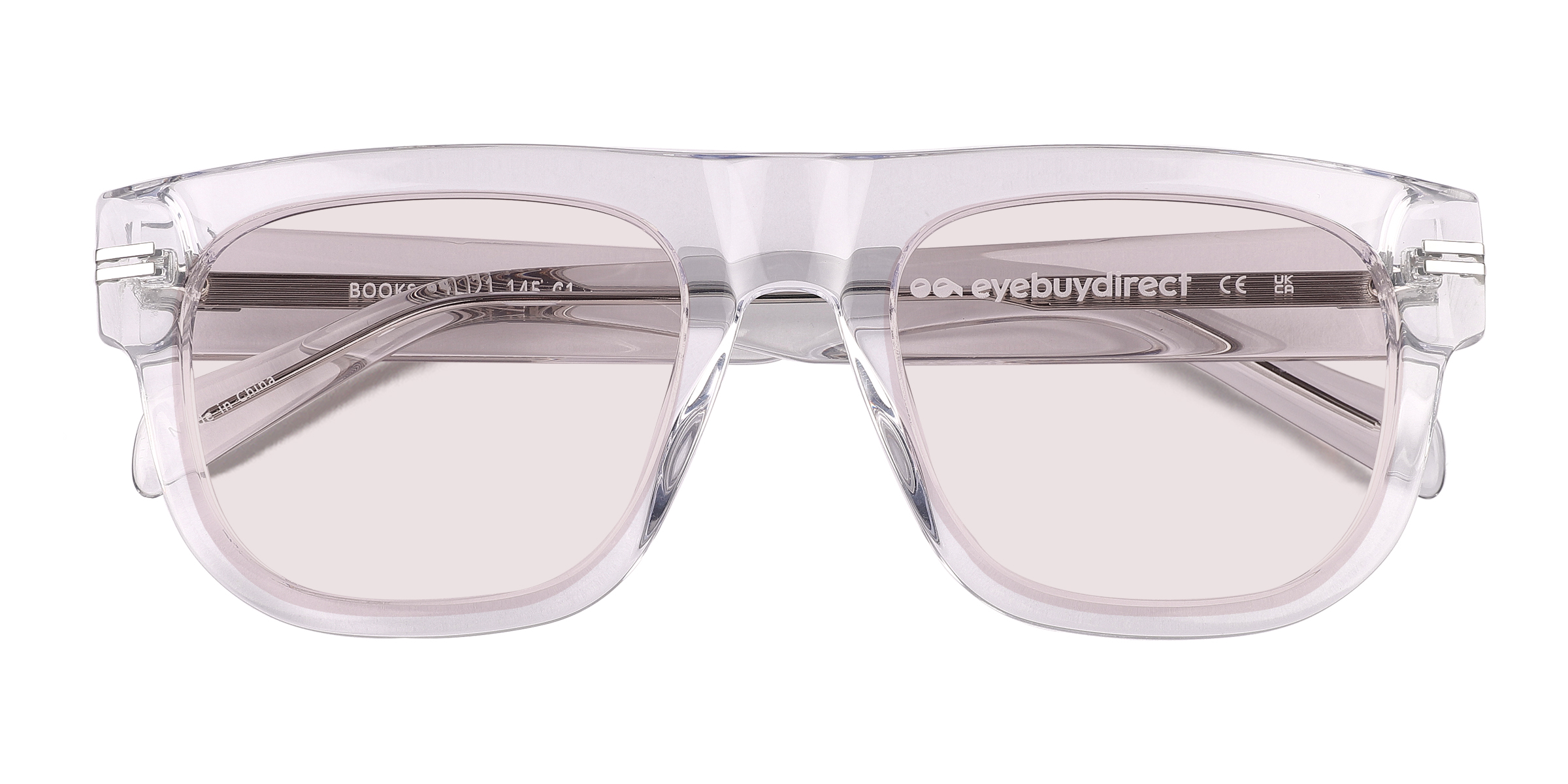 Clear Crystal Books -  Acétate Lunettes de soleil