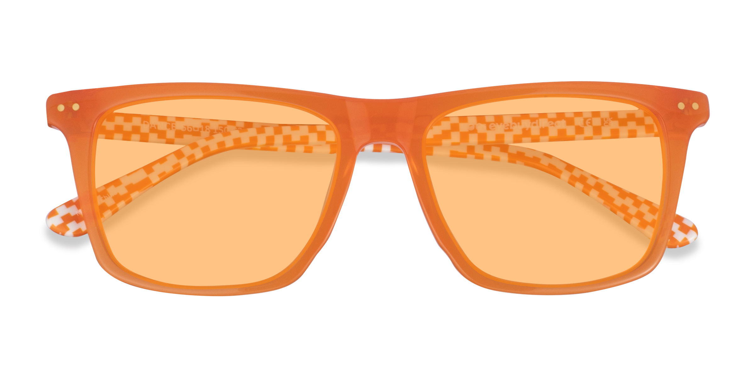 Milky Orange Dance -  Acétate Lunettes de soleil