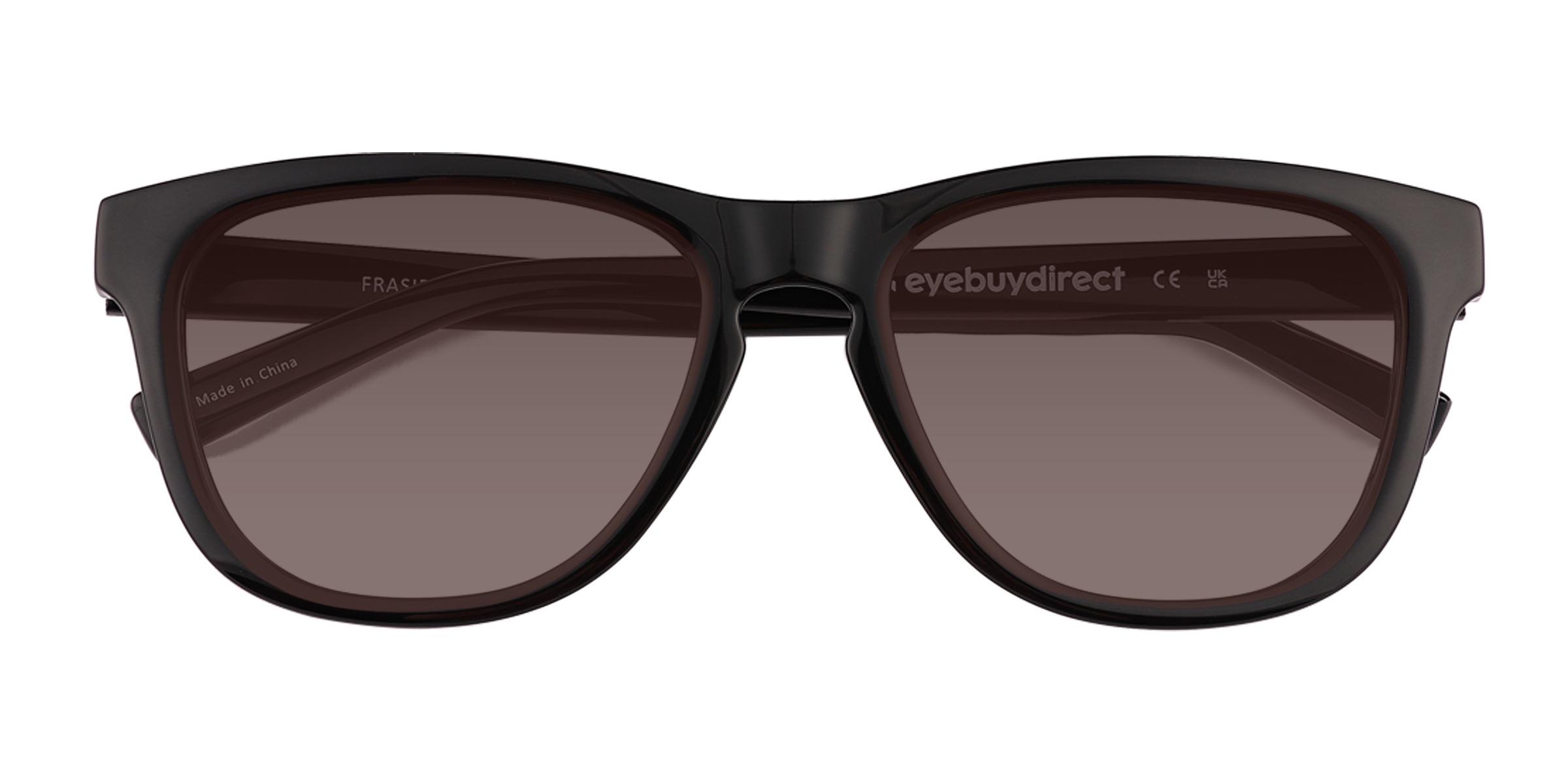Shiny Black Frasier -  Alternative-materials Sunglasses