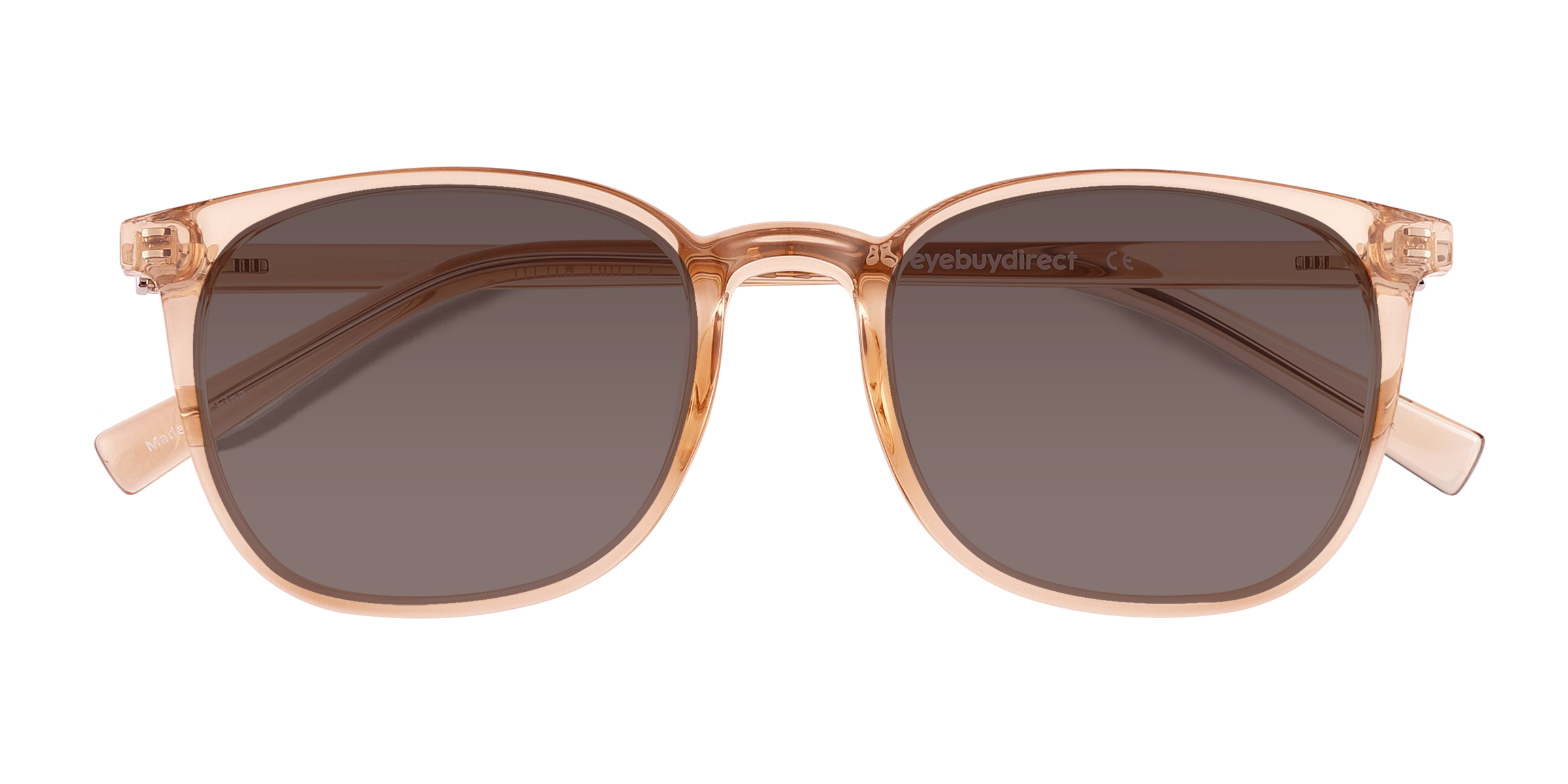 Crystal Light Brown  Redwood -  Alternative-materials Sunglasses